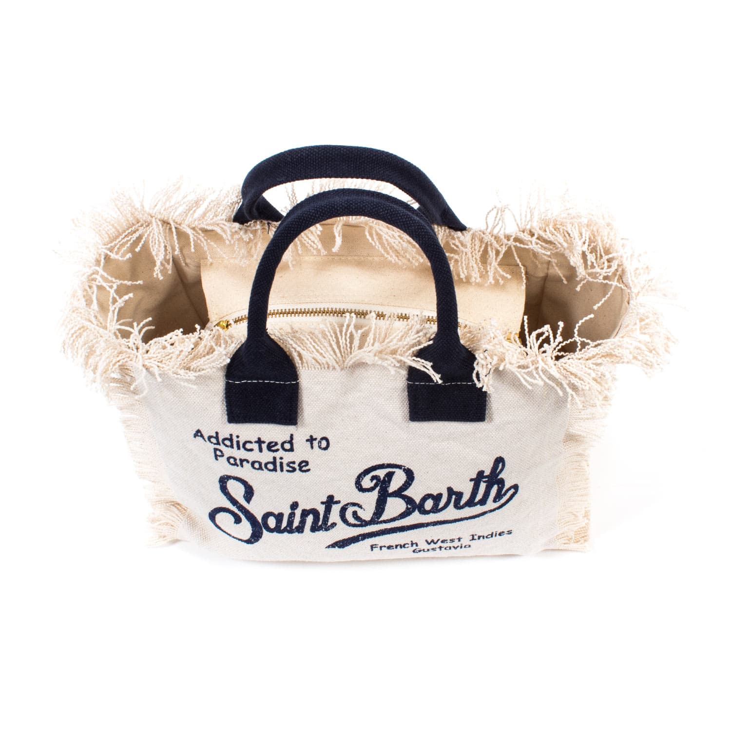 SAINT BARTH PRINT BEACH BAG
