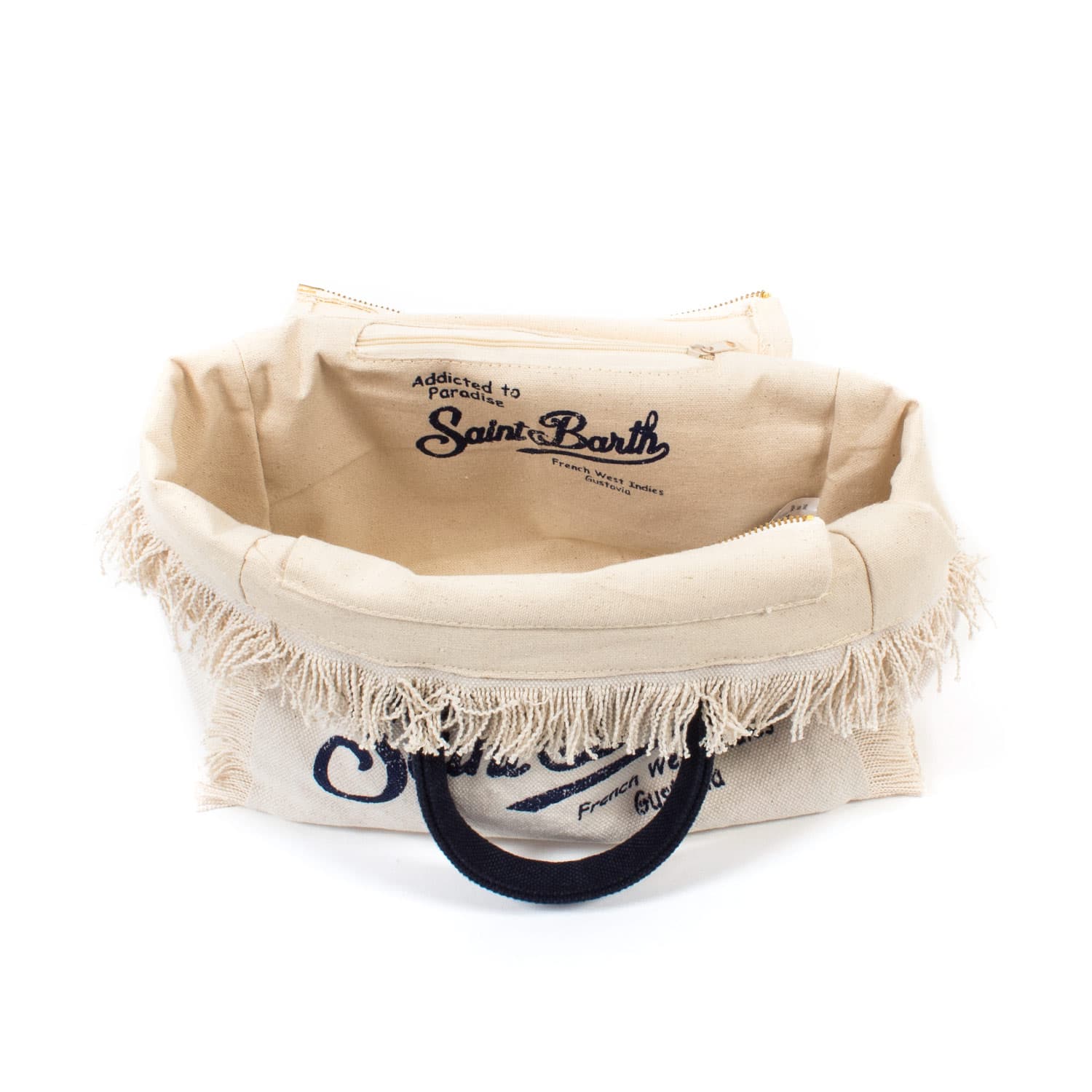 SAINT BARTH PRINT BEACH BAG