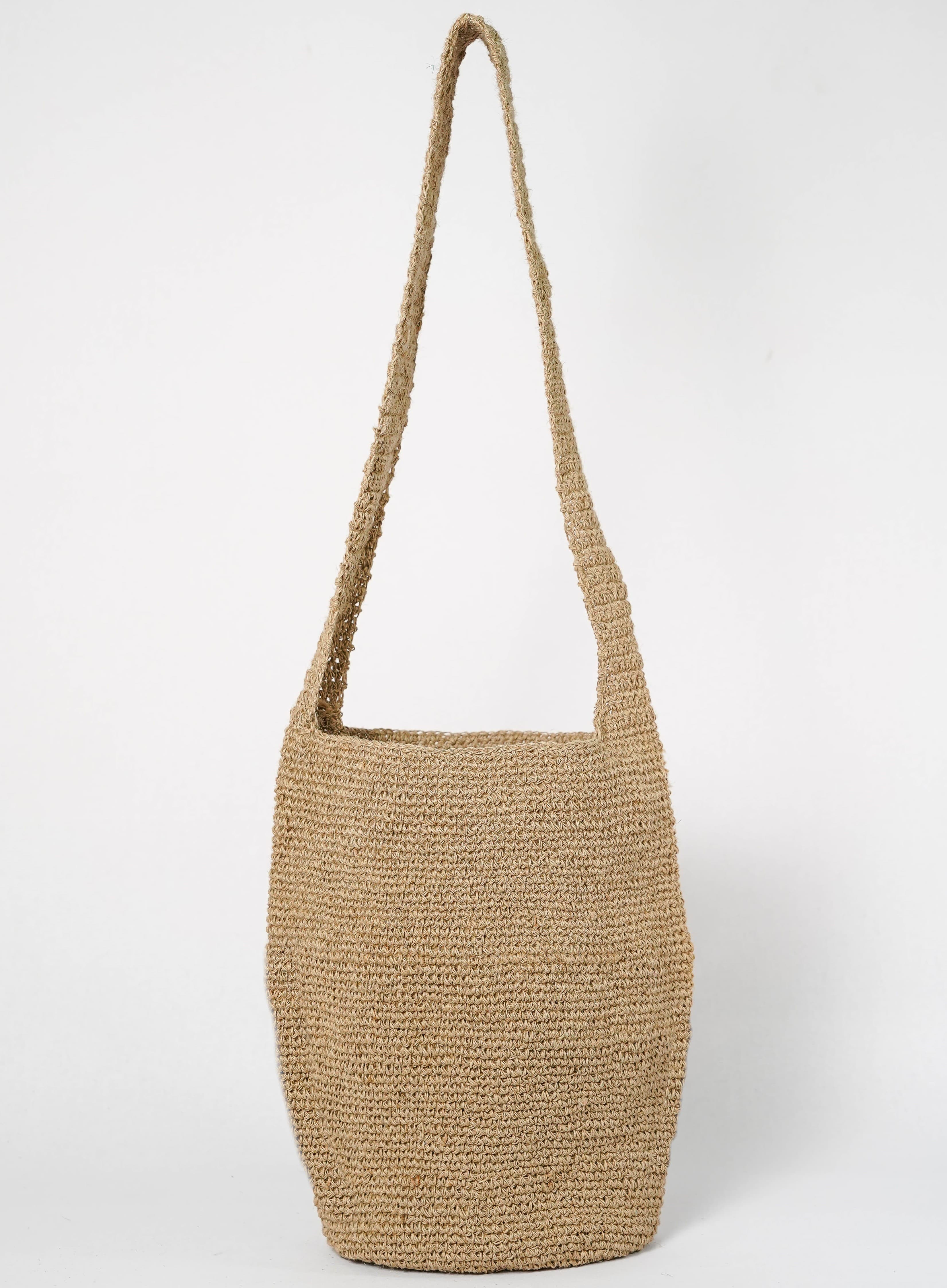 JUTE CROSSBODY BAG