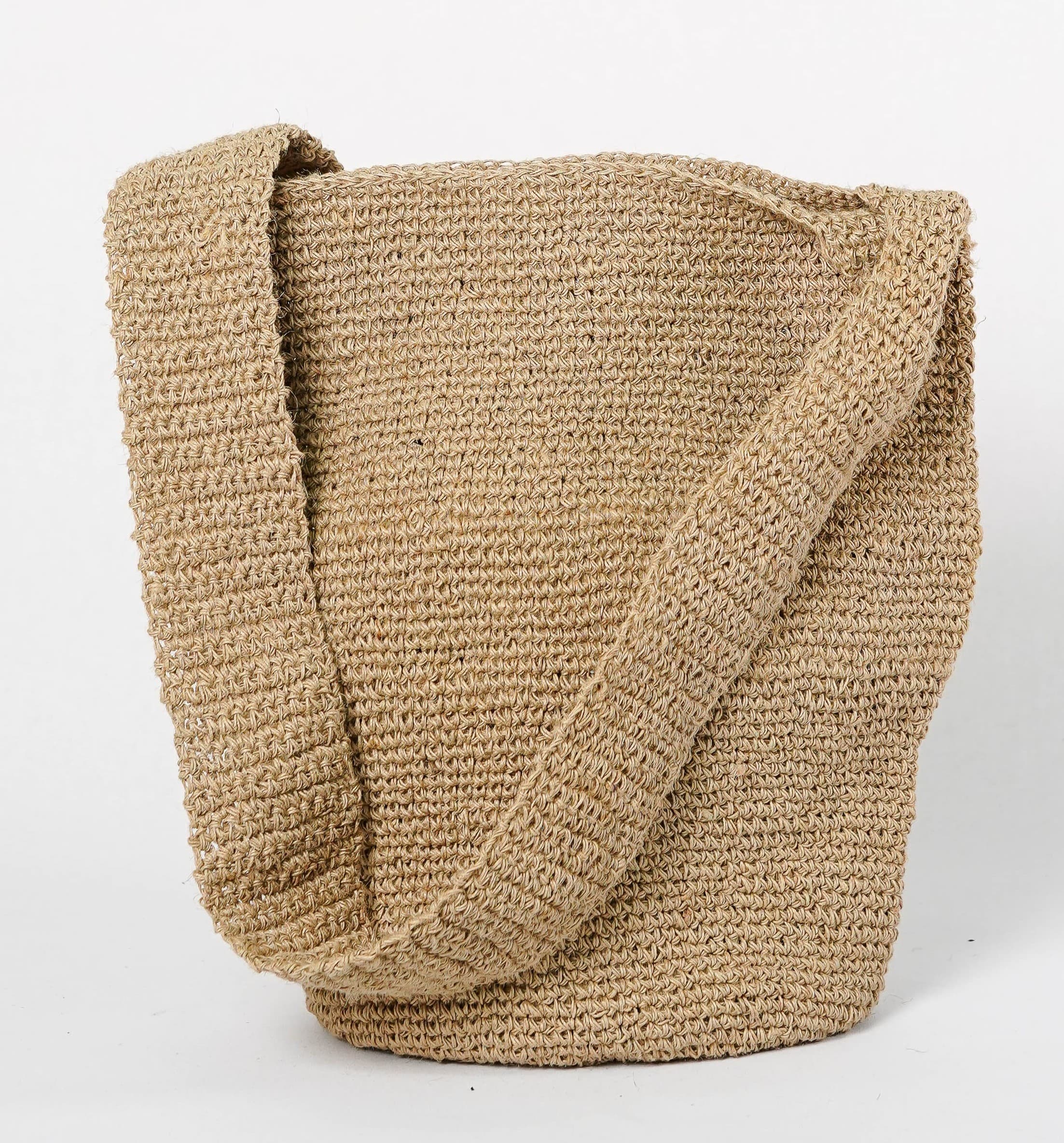 JUTE CROSSBODY BAG