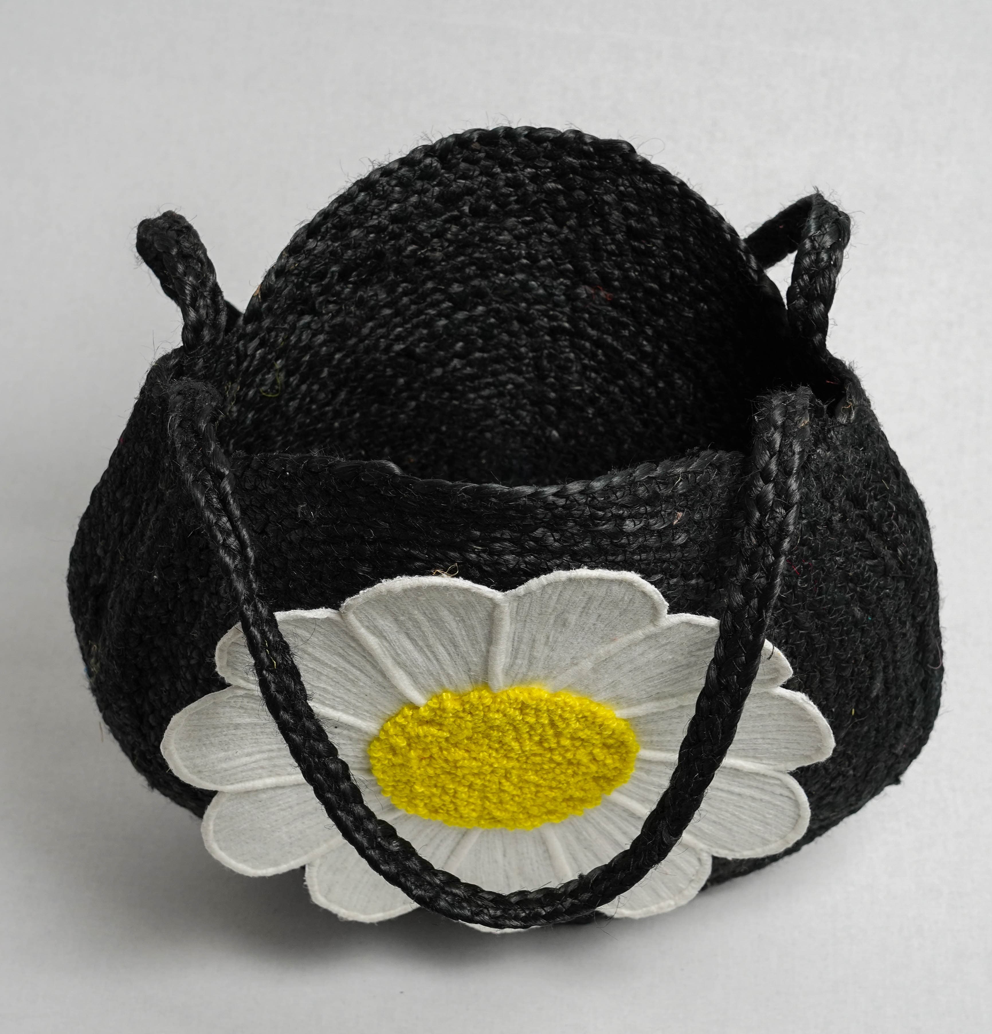DAISY JUTE TOTE BAG