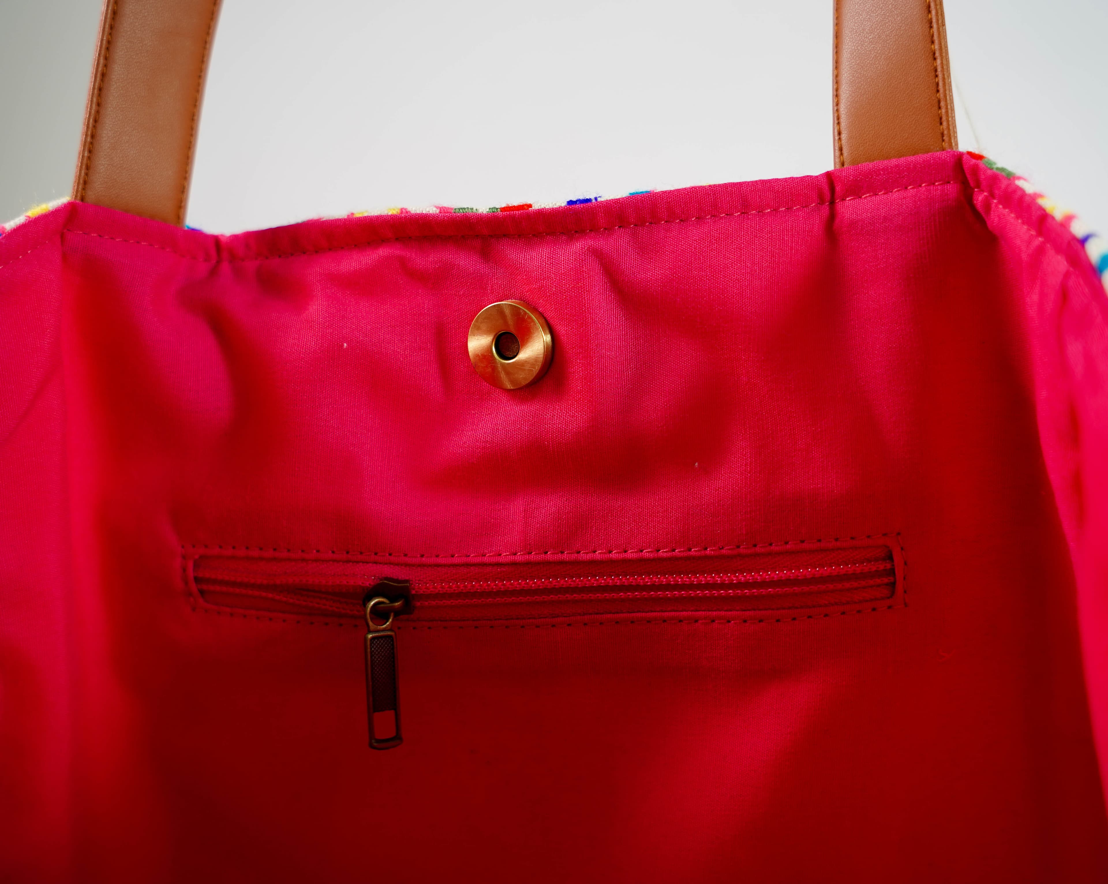 MULTI JACQUARD TOTE BAG