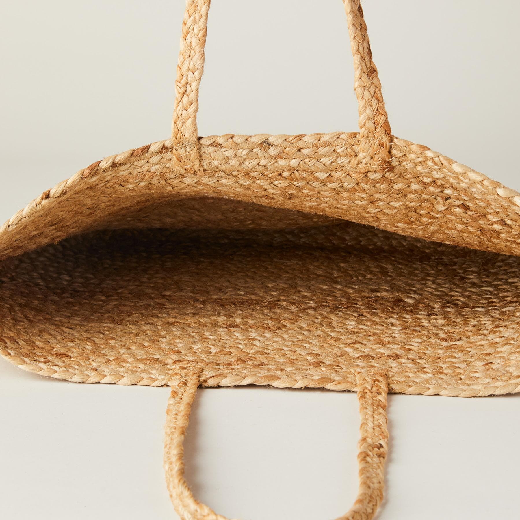 NATURAL JUTE BEACH BAG NAT
