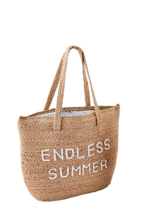 HELLO SUNSHINE JUTE TOTE BAG