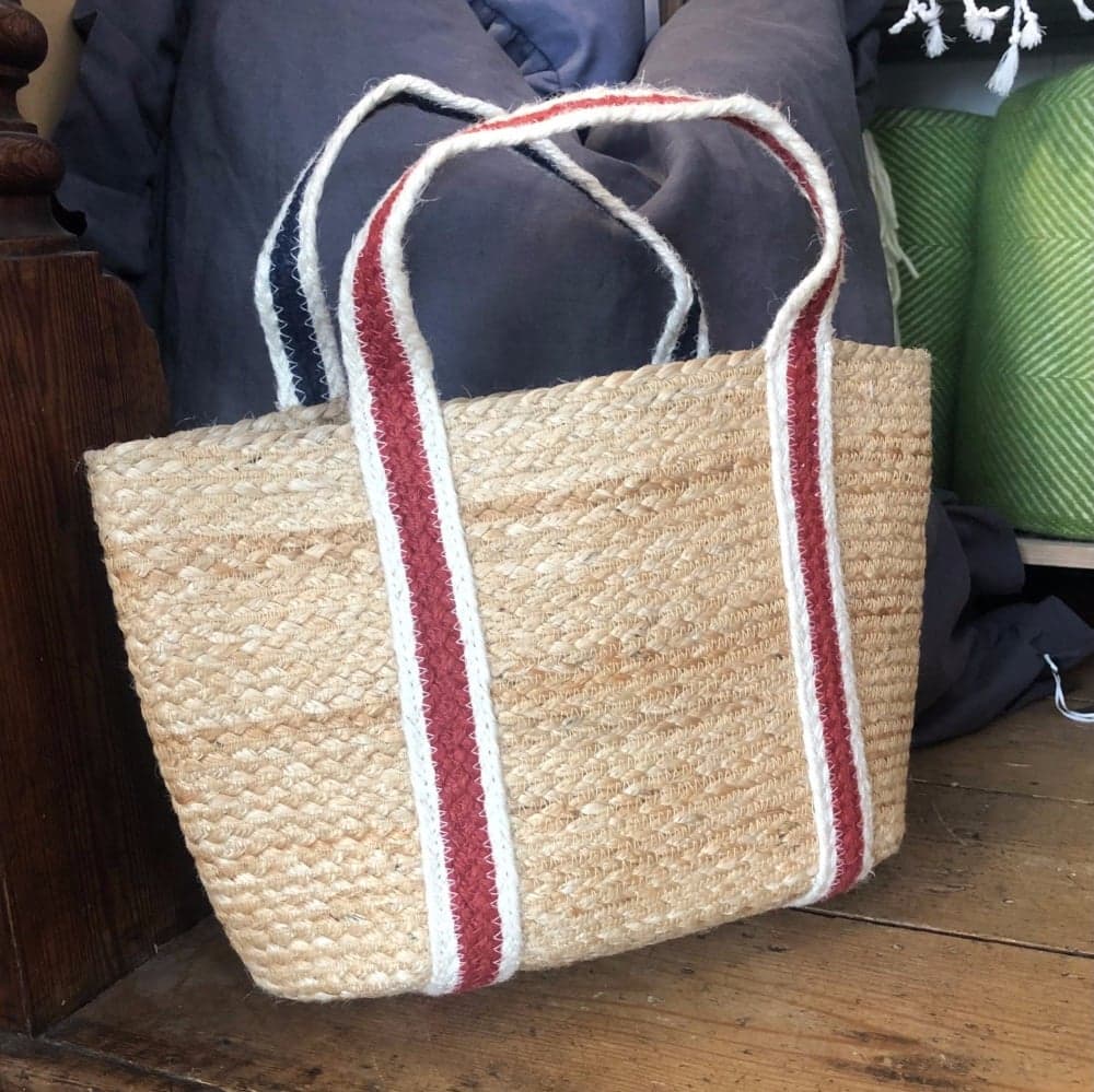 NATURAL JUTE TOTE BAG