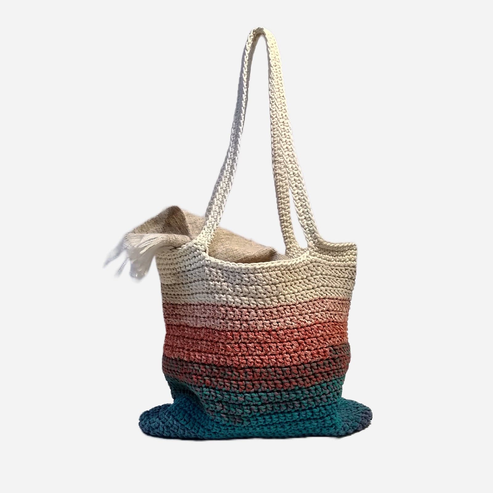 MULTI WOVEN TOTE BAG