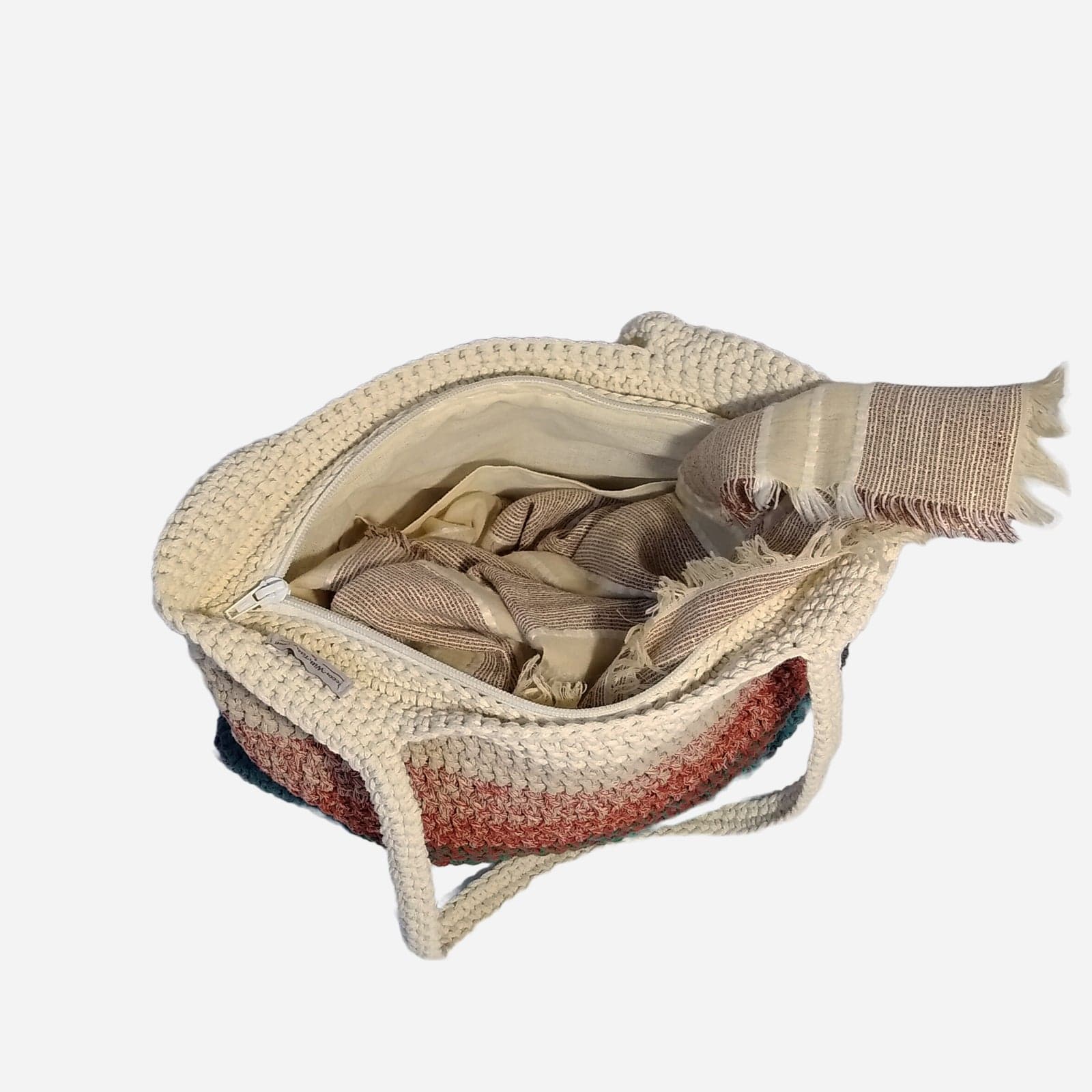 MULTI WOVEN TOTE BAG
