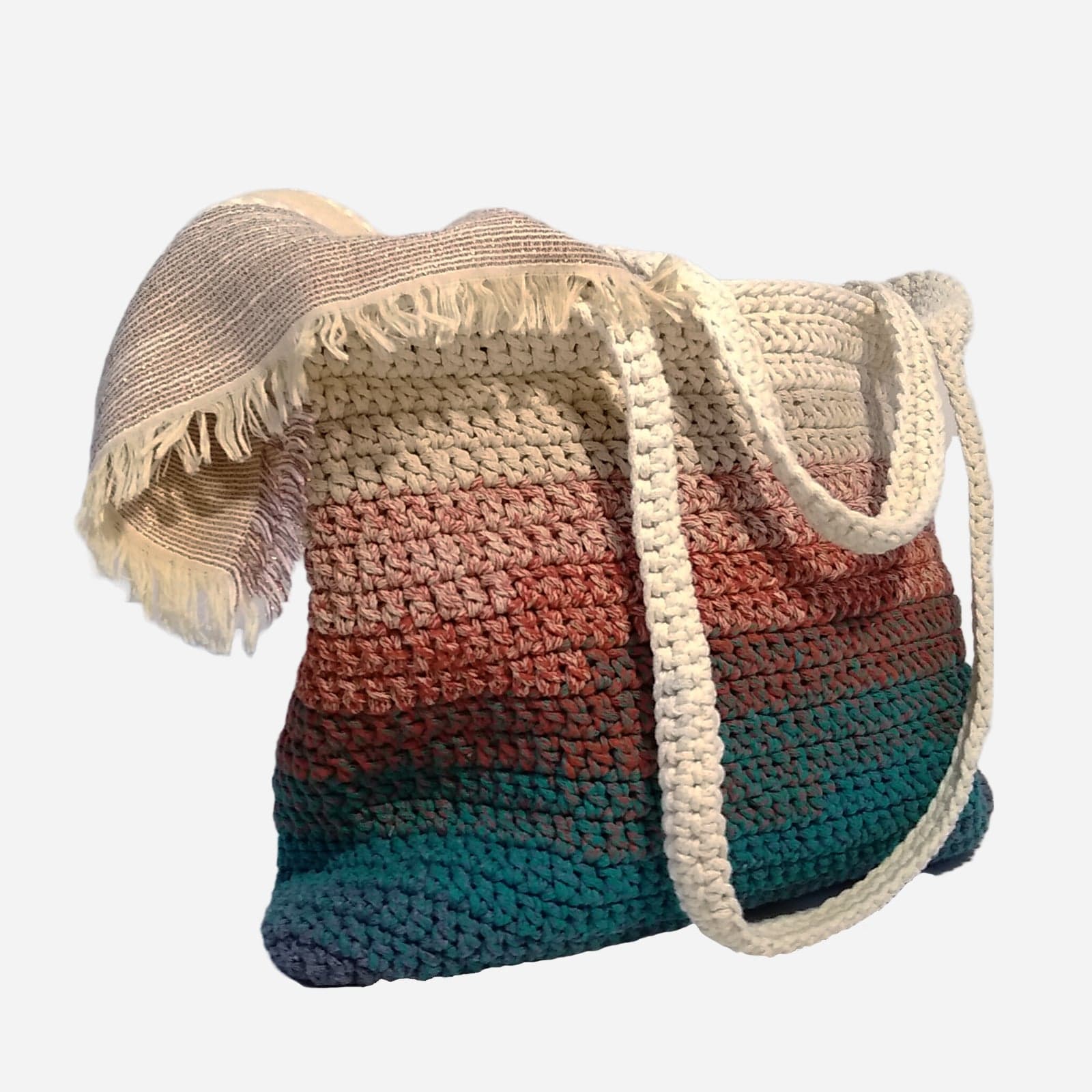 MULTI WOVEN TOTE BAG