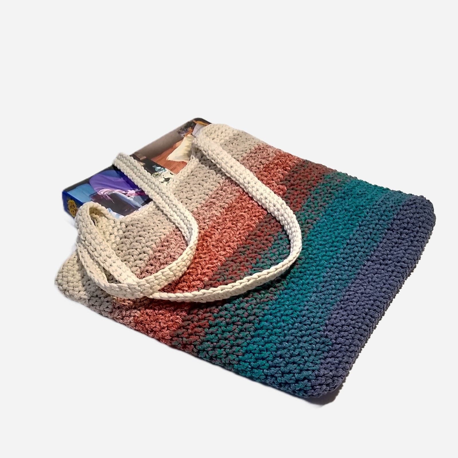 MULTI WOVEN TOTE BAG