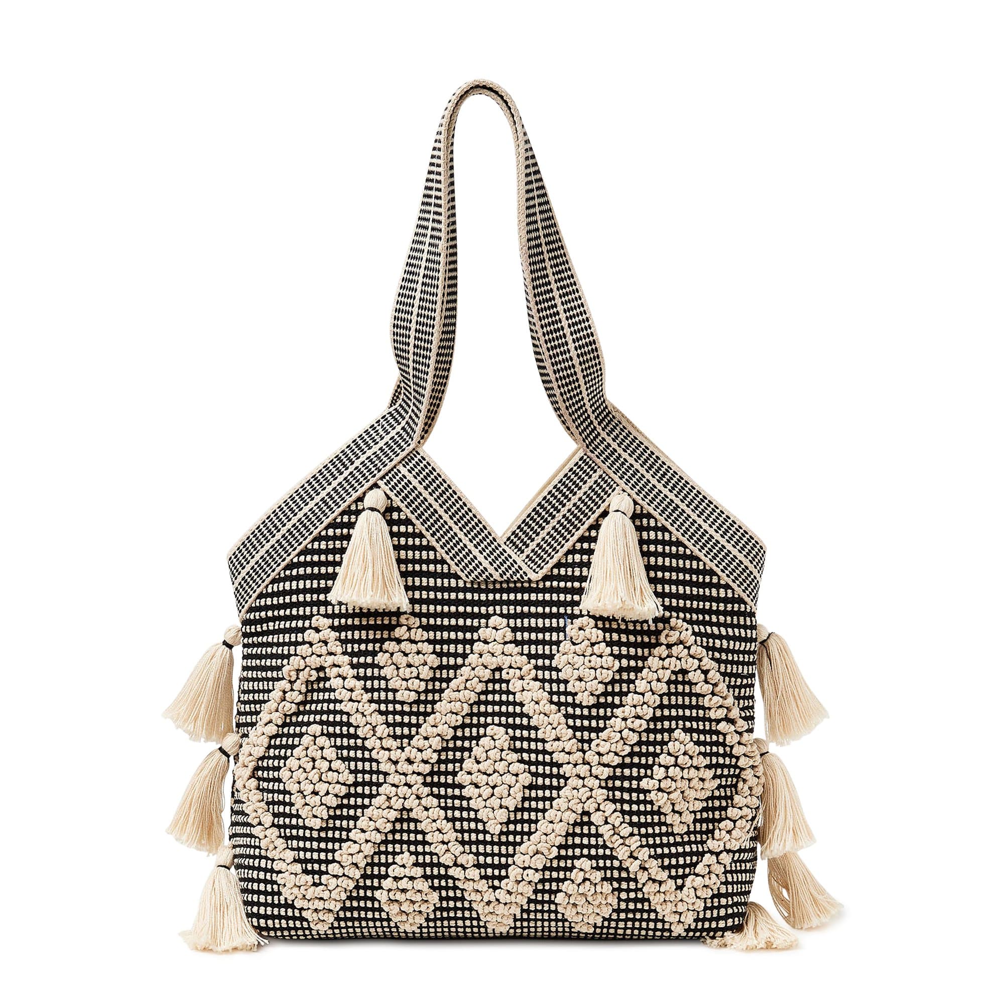 COTTON BOHO SHOULDER BAG
