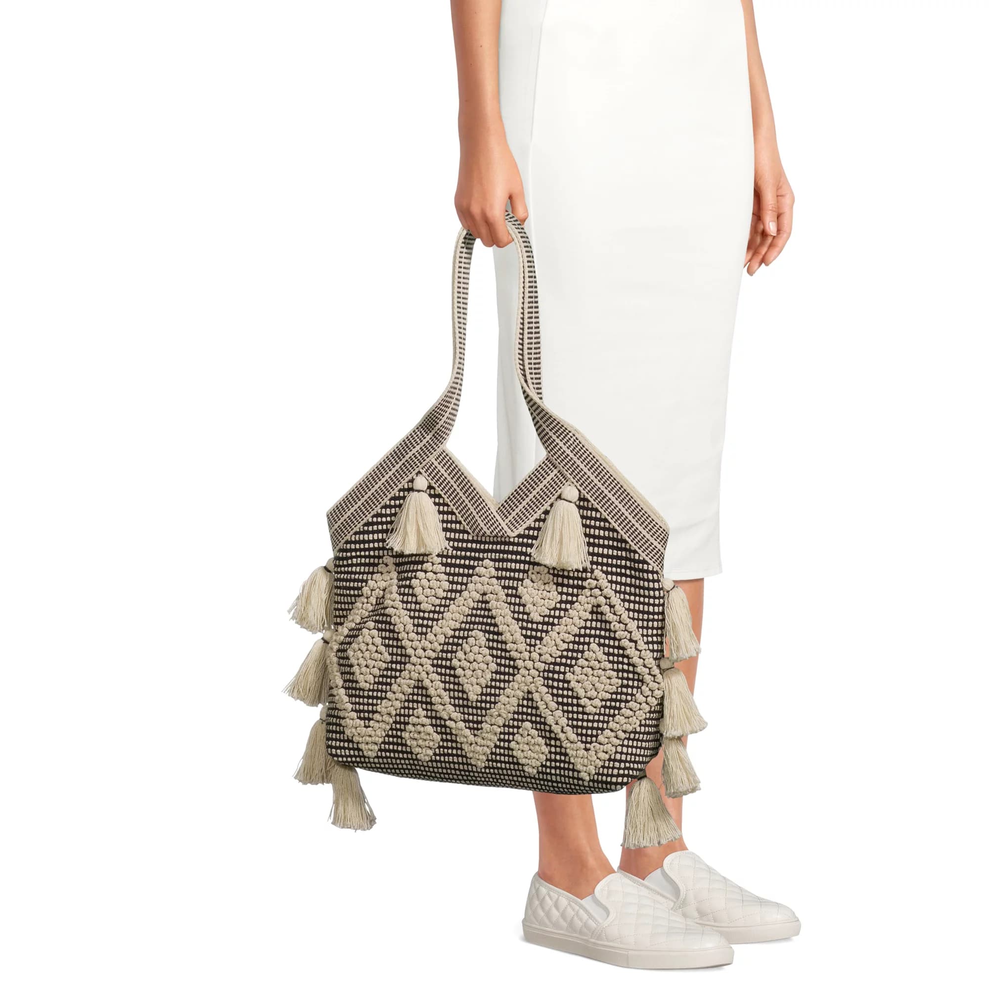 COTTON BOHO SHOULDER BAG