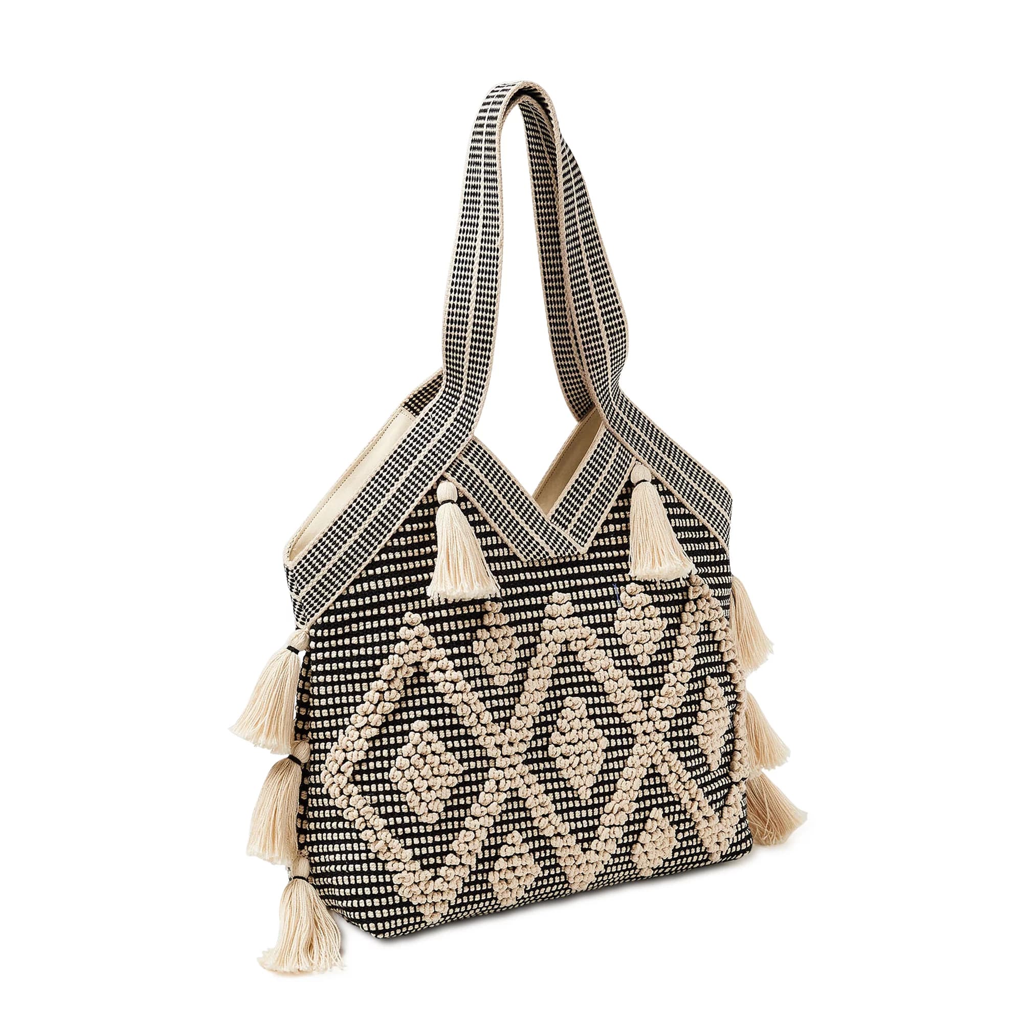 COTTON BOHO SHOULDER BAG