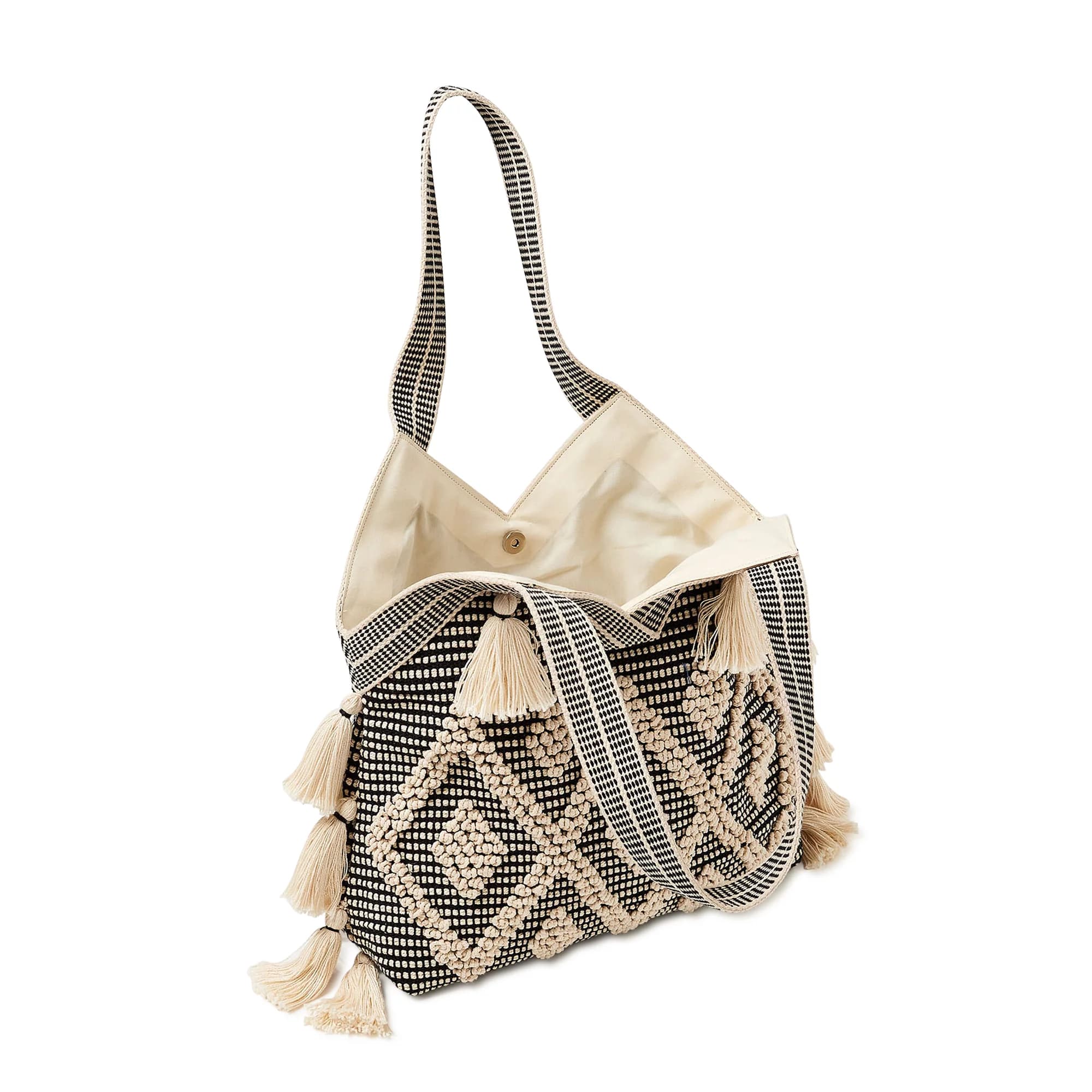 COTTON BOHO SHOULDER BAG