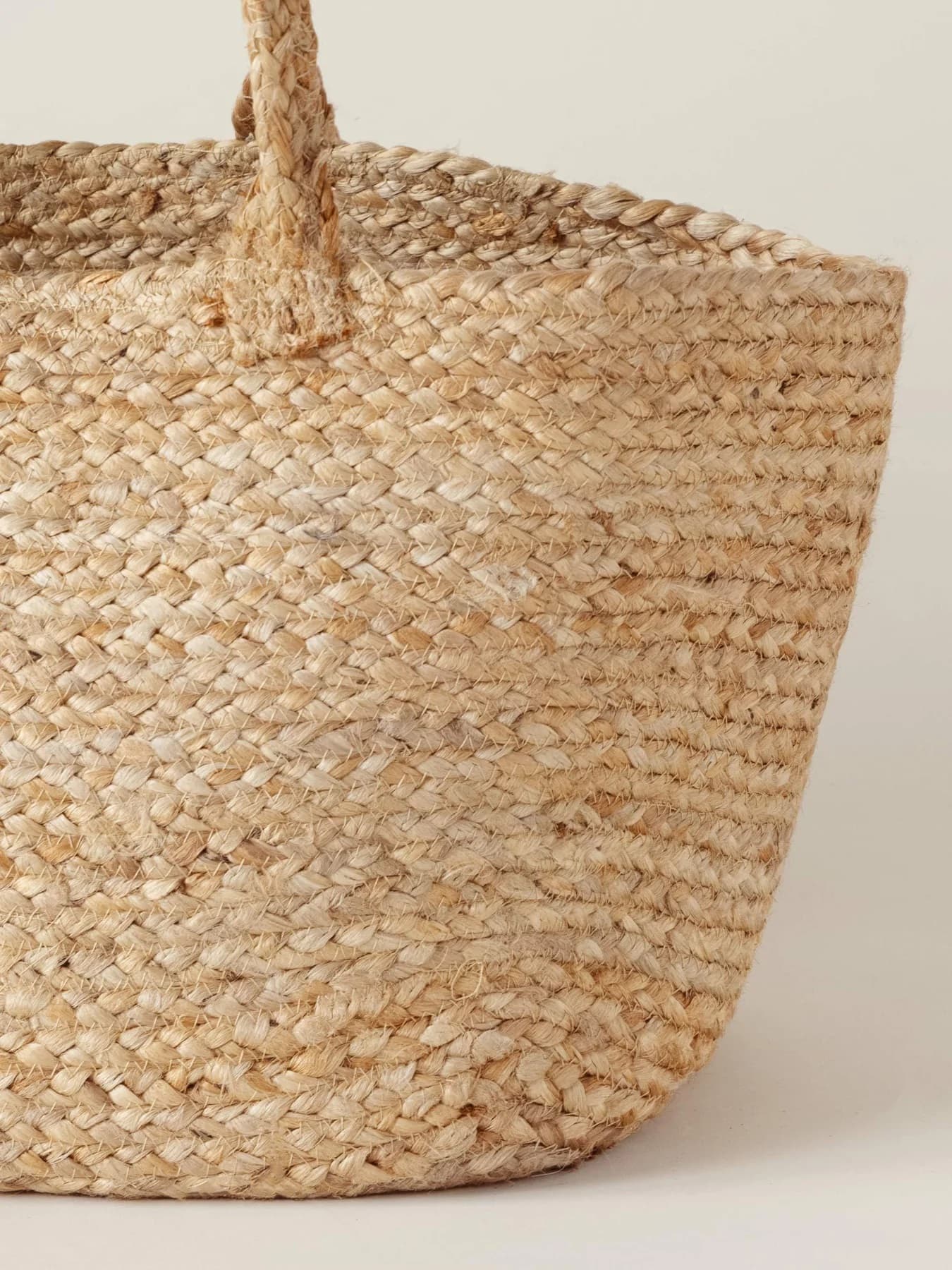 NATURAL JUTE WOVEN BASKET