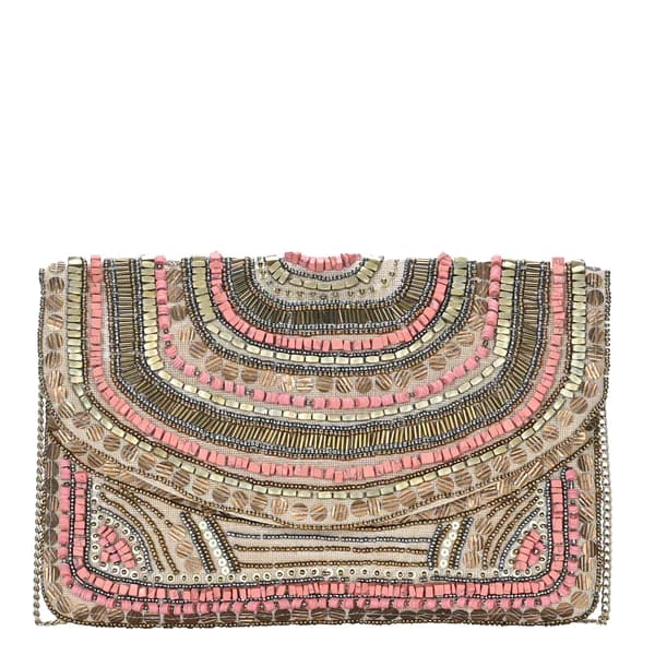 BOHO EMBELLISHED CLUTCH