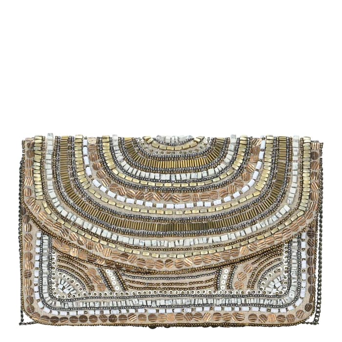 BOHO EMBELLISHED CLUTCH