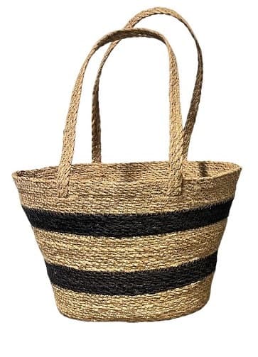 JUTE ROPE ROUND SHOPPER BAG