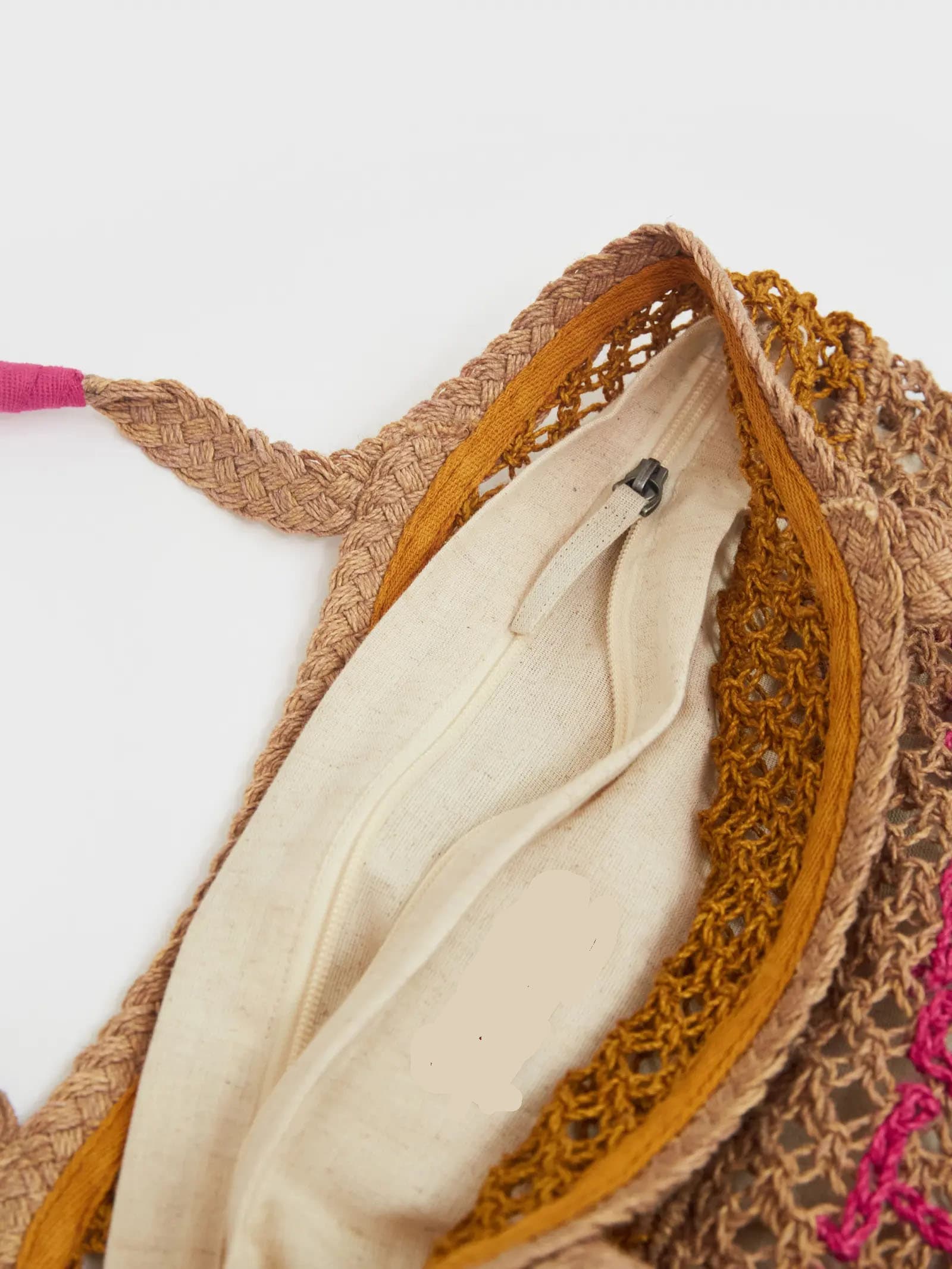 PADSTOW JUTE CROCHET TOTE BAG