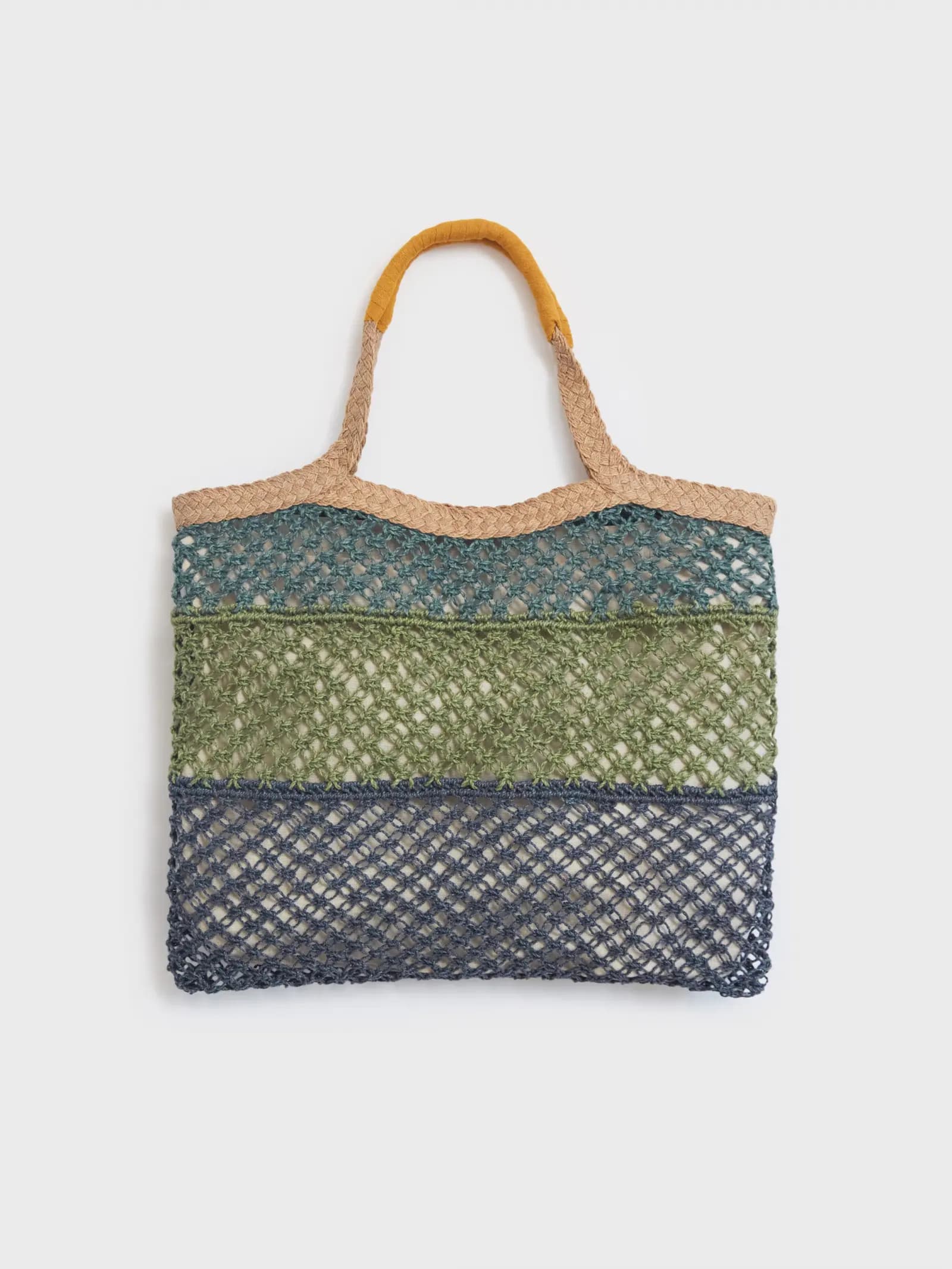 TENBY JUTE CROCHET TOTE BAG