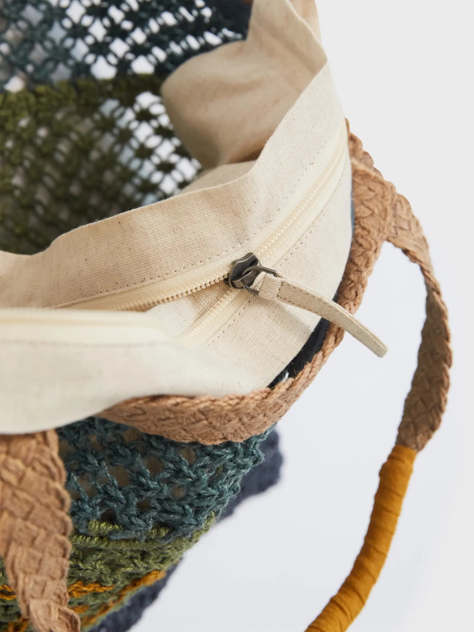 TENBY JUTE CROCHET TOTE BAG