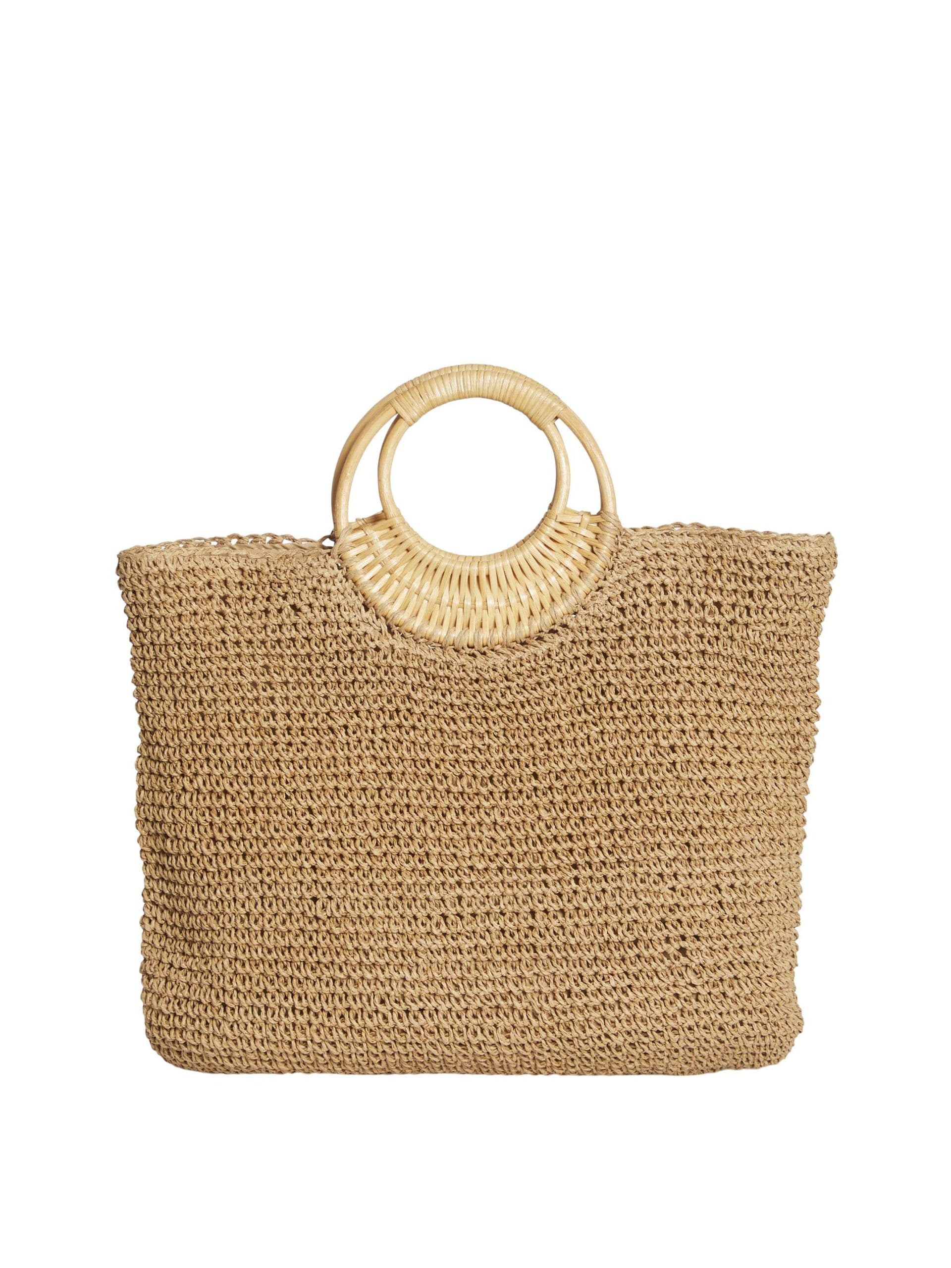 JUTE WOVEN BEACH BAG
