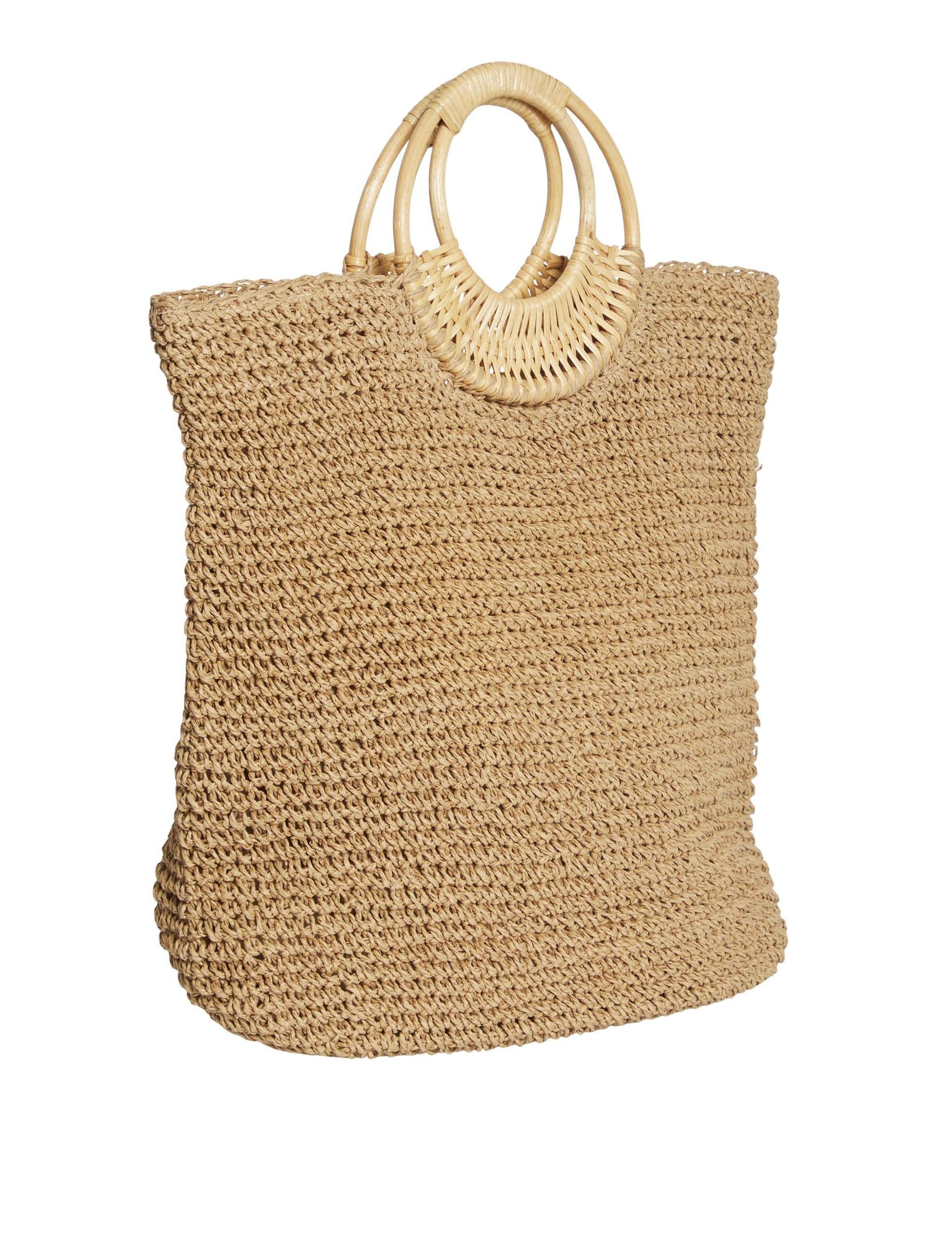 JUTE WOVEN BEACH BAG