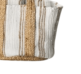 DOUBLE STRIPE BEACH BAG