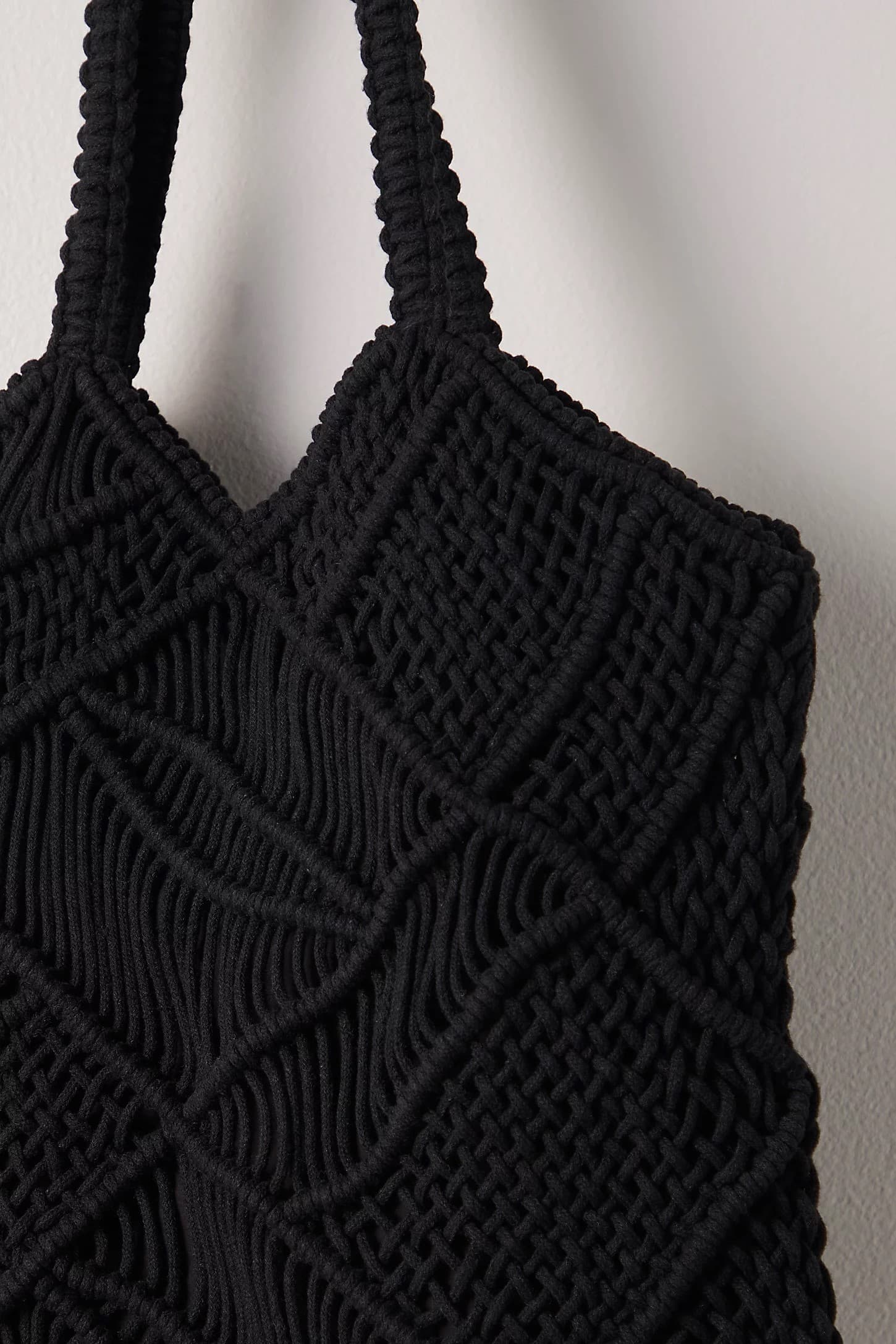 RIYA COTTON MACRAME TOTE BAG