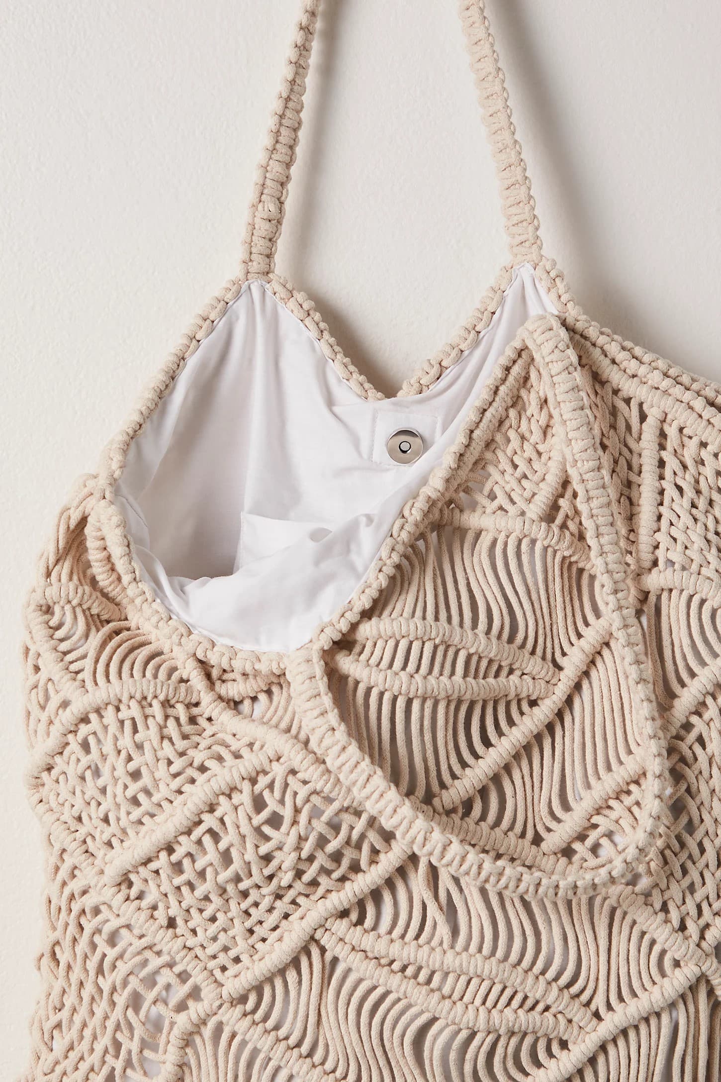 RIYA COTTON MACRAME TOTE BAG