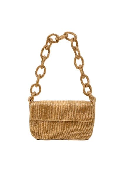 RING CHAIN GOLDEN COLOR CLUTCH