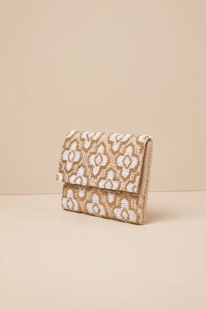LUREX GOLD GLEAM CLUTCH