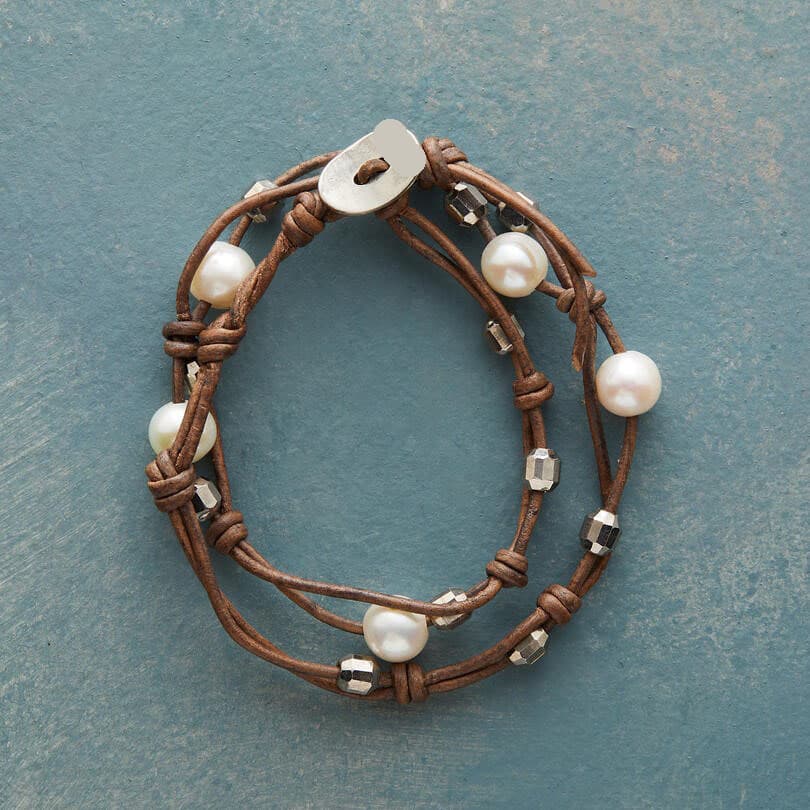 BROWN WRAP BRACELET