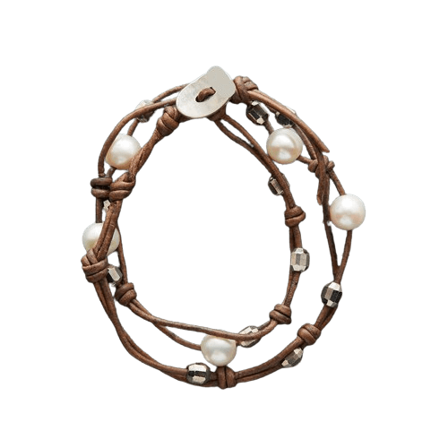 BROWN WRAP BRACELET