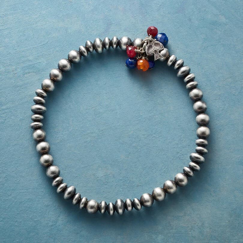 SILVER BEADS BRACELET
