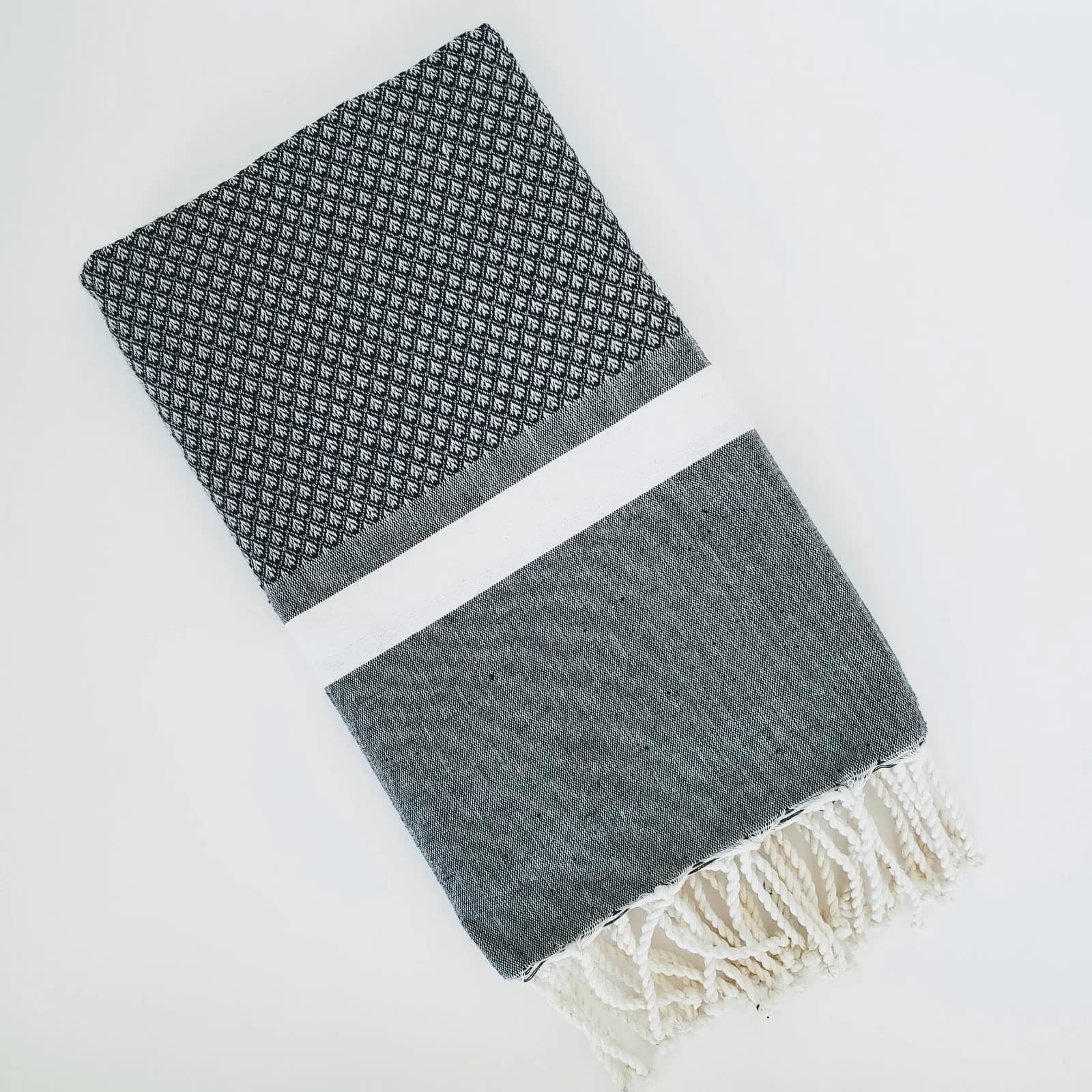 AYISHA MIDNIGHT TURKISH TOWELS