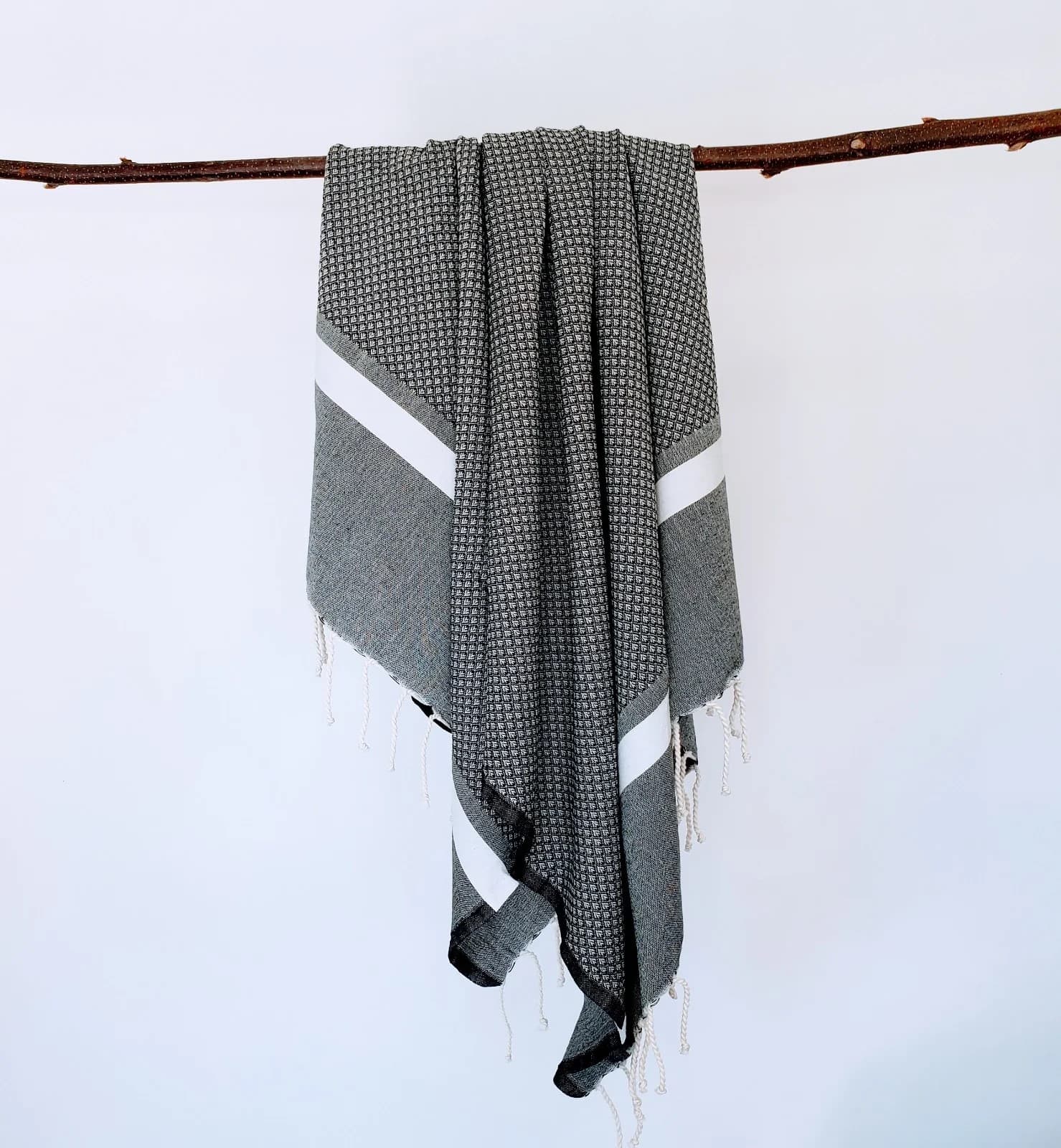 AYISHA MIDNIGHT TURKISH TOWELS