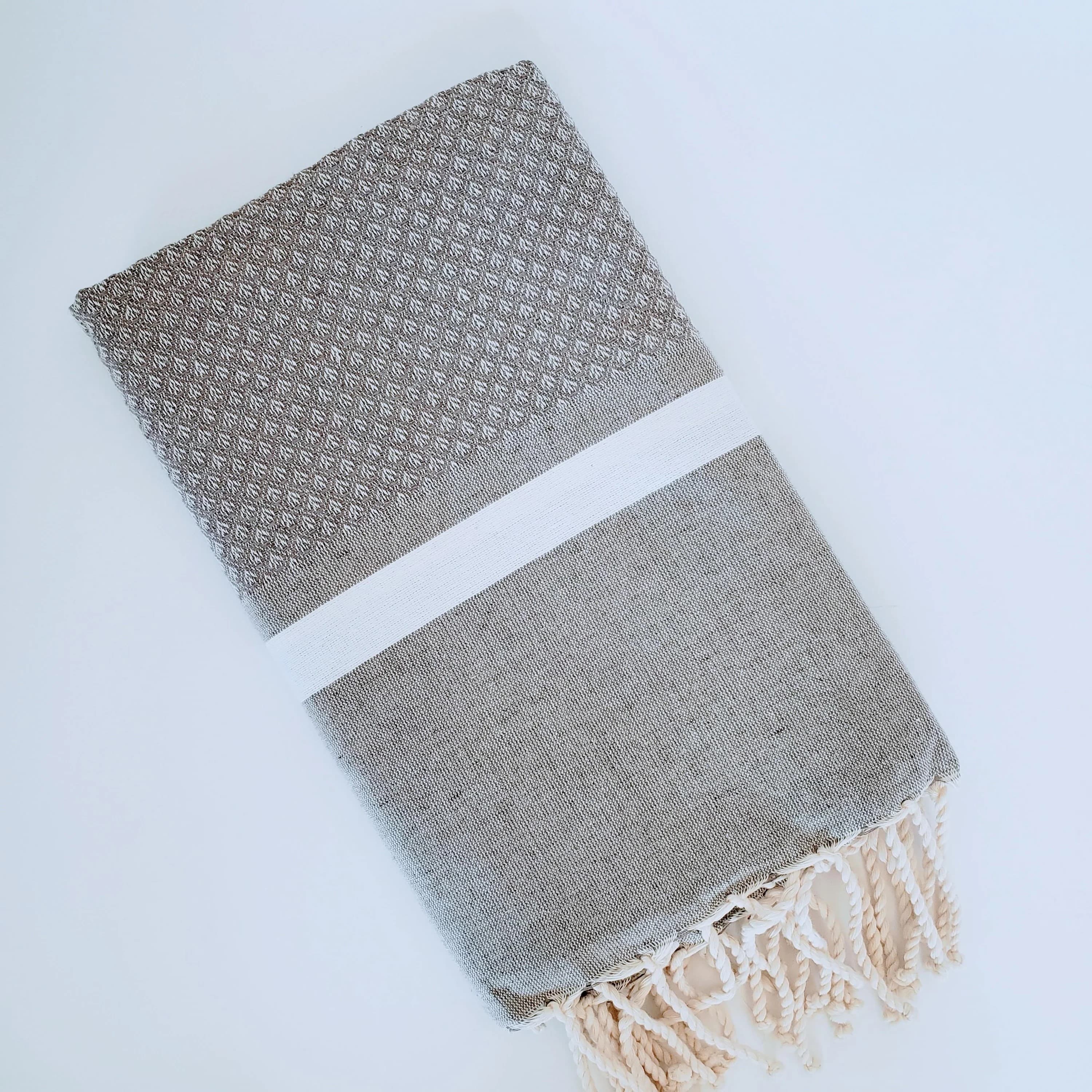 AYISHA NUTMEG TURKISH TOWELS