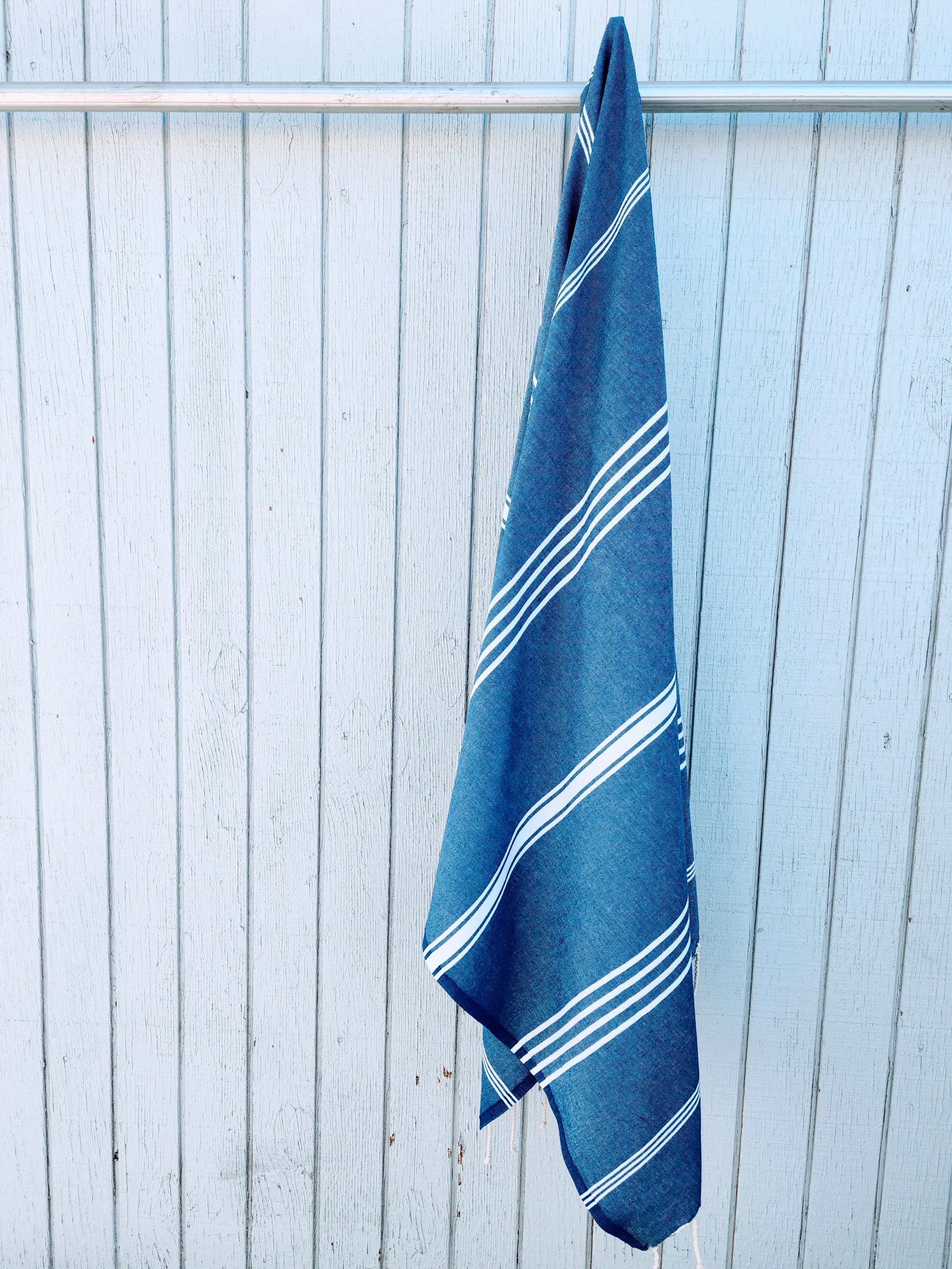 DIVYA BLUE TURKISH TOWELS