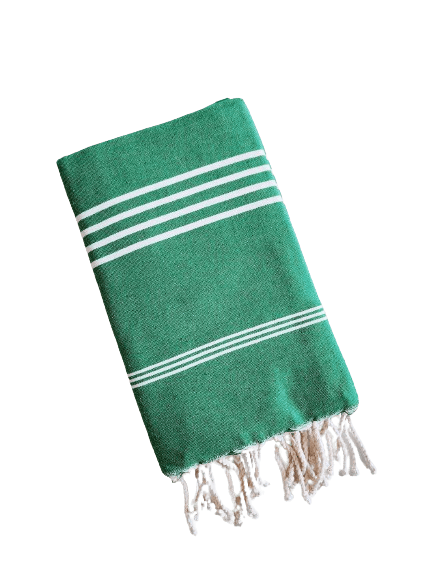 DIVYA GREEN TURKISH TOWELS