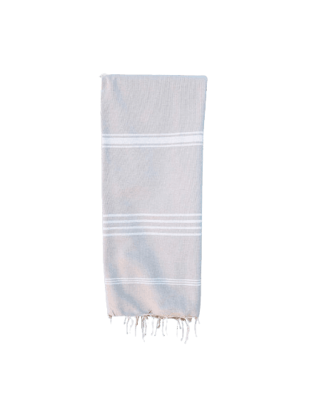 DIVYA LIGHT GRAY TURKISH TOWELS