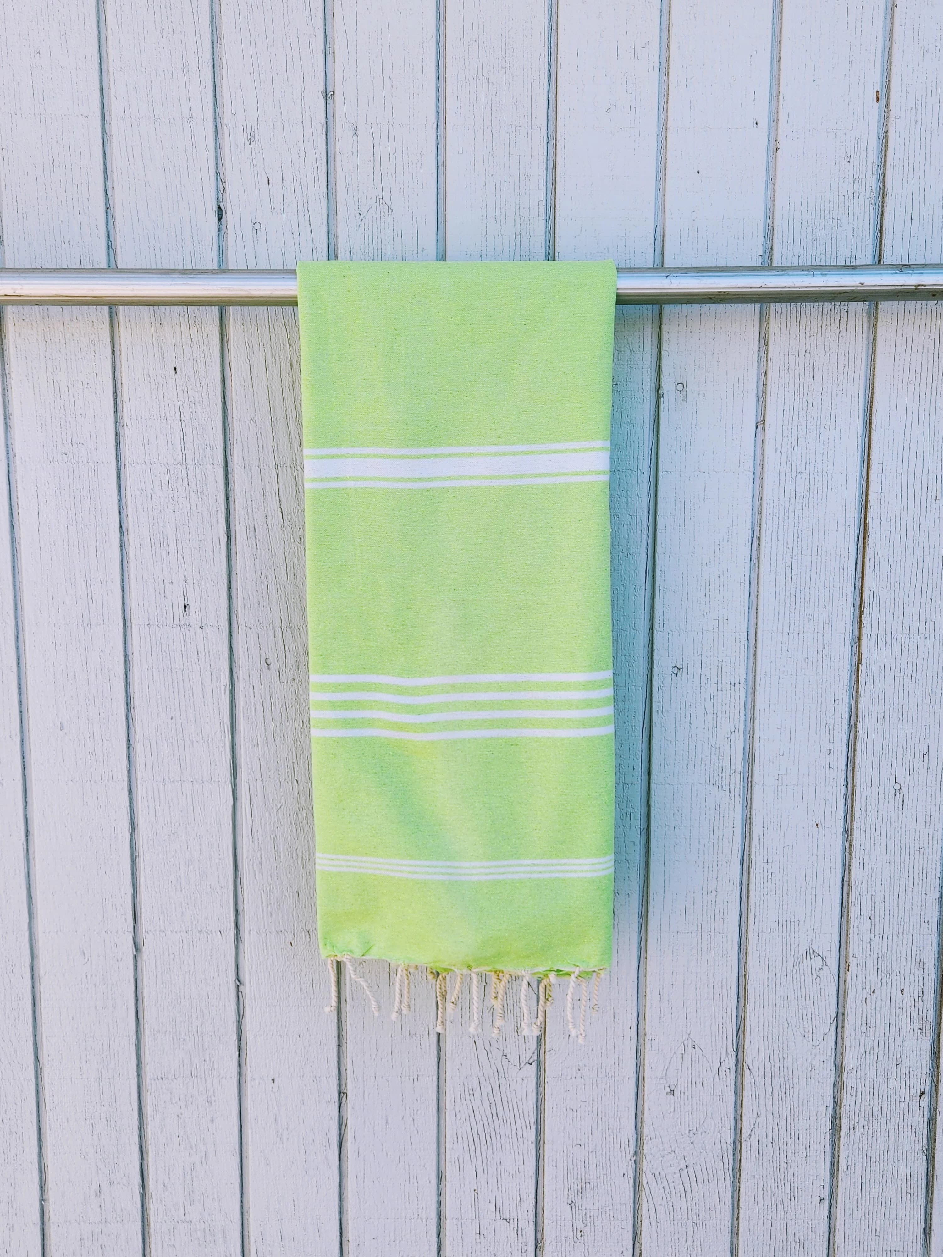 DIVYA LIME TURKISH TOWELS