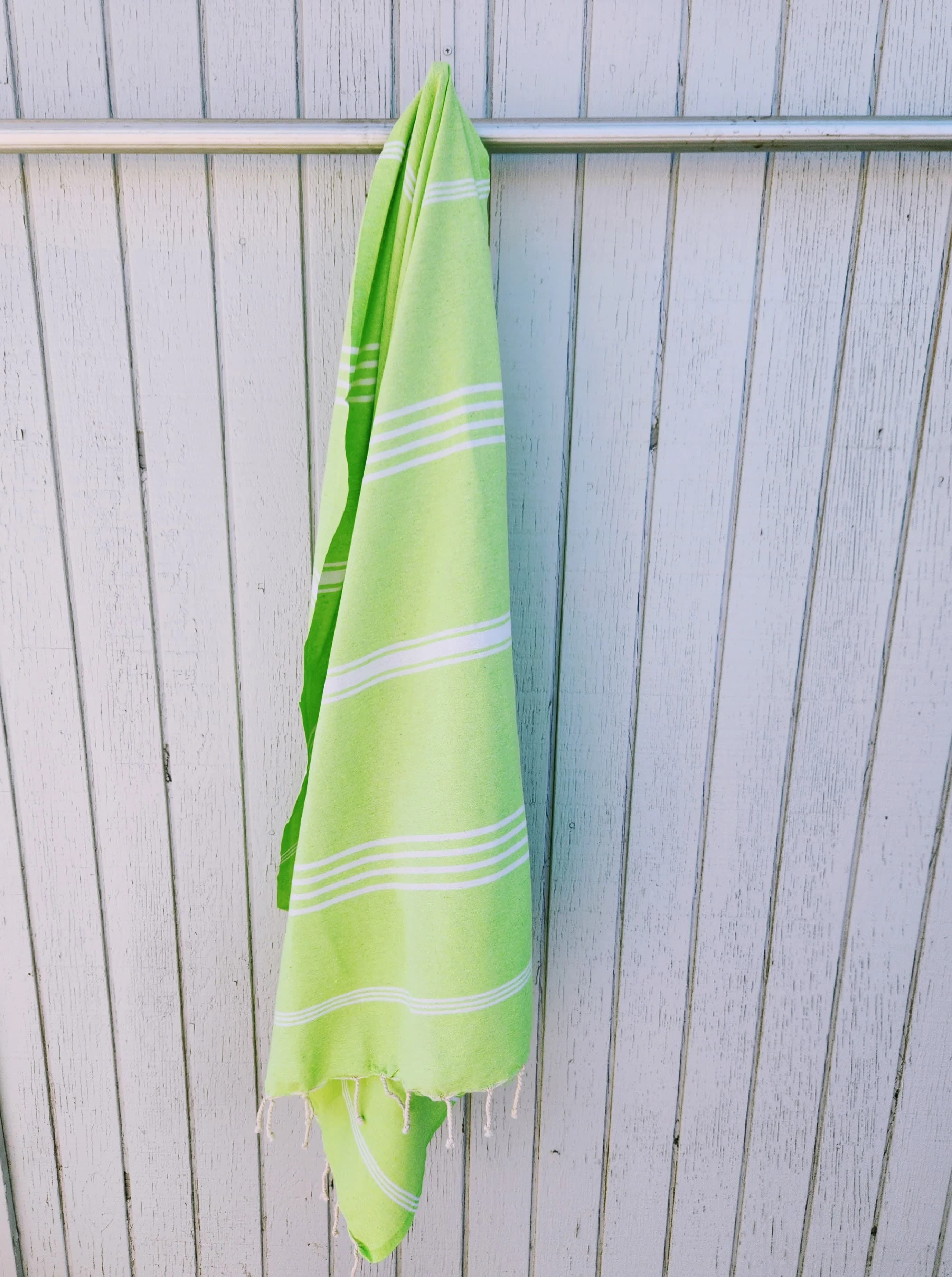 DIVYA LIME TURKISH TOWELS