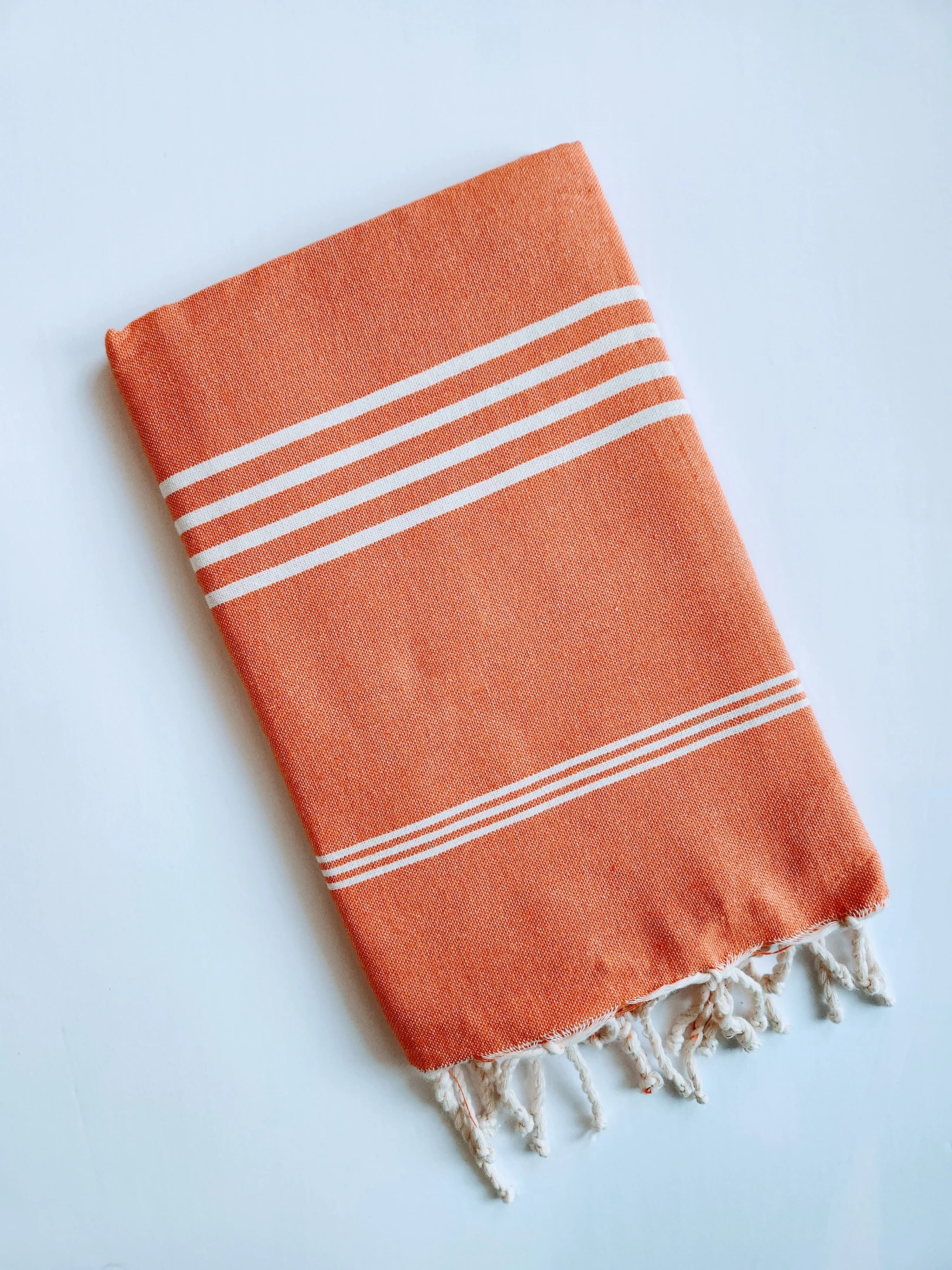 DIVYA ORANGE TURKISH TOWELS