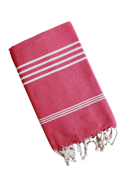 DIVYA RASPBERRY TURKISH TOWELS