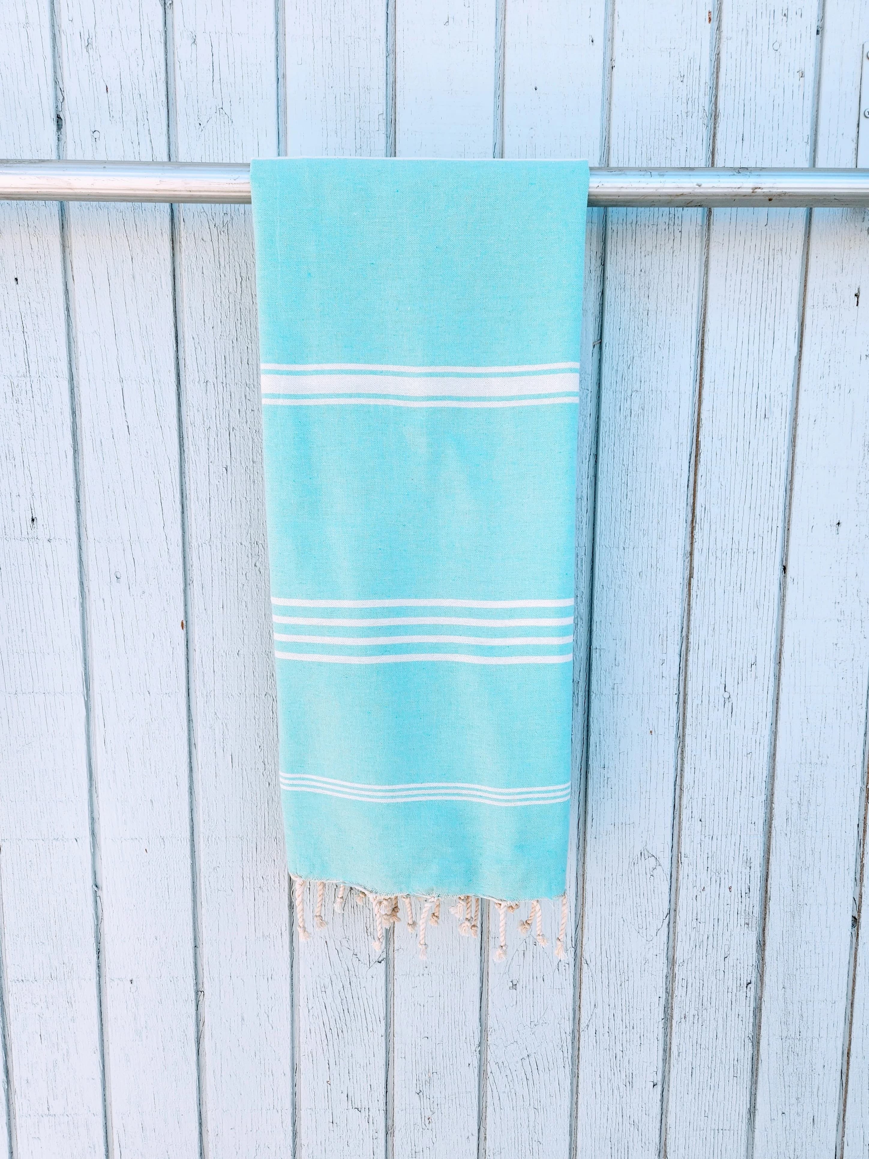 DIVYA SKYBLUE TURKISH TOWELS