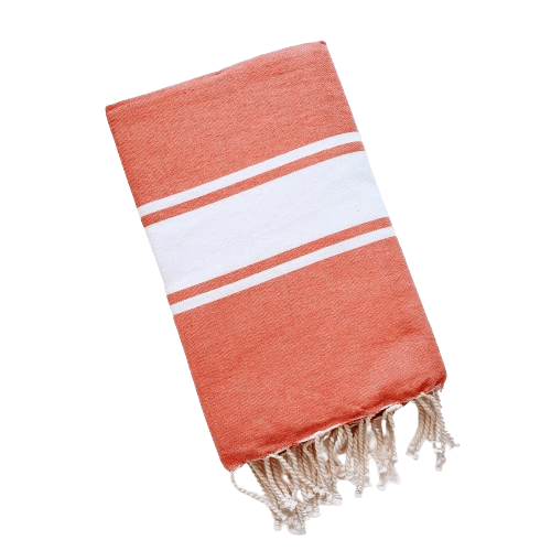 DIVISHA ORANGE TURKISH TOWELS