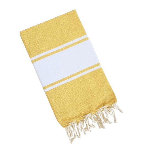 DIVISHA YELLOW TURKISH TOWELS
