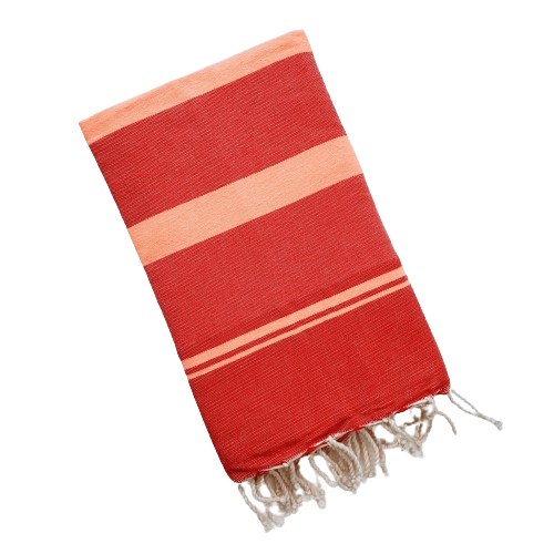 BHAVYA RED TURKISH TOWEL