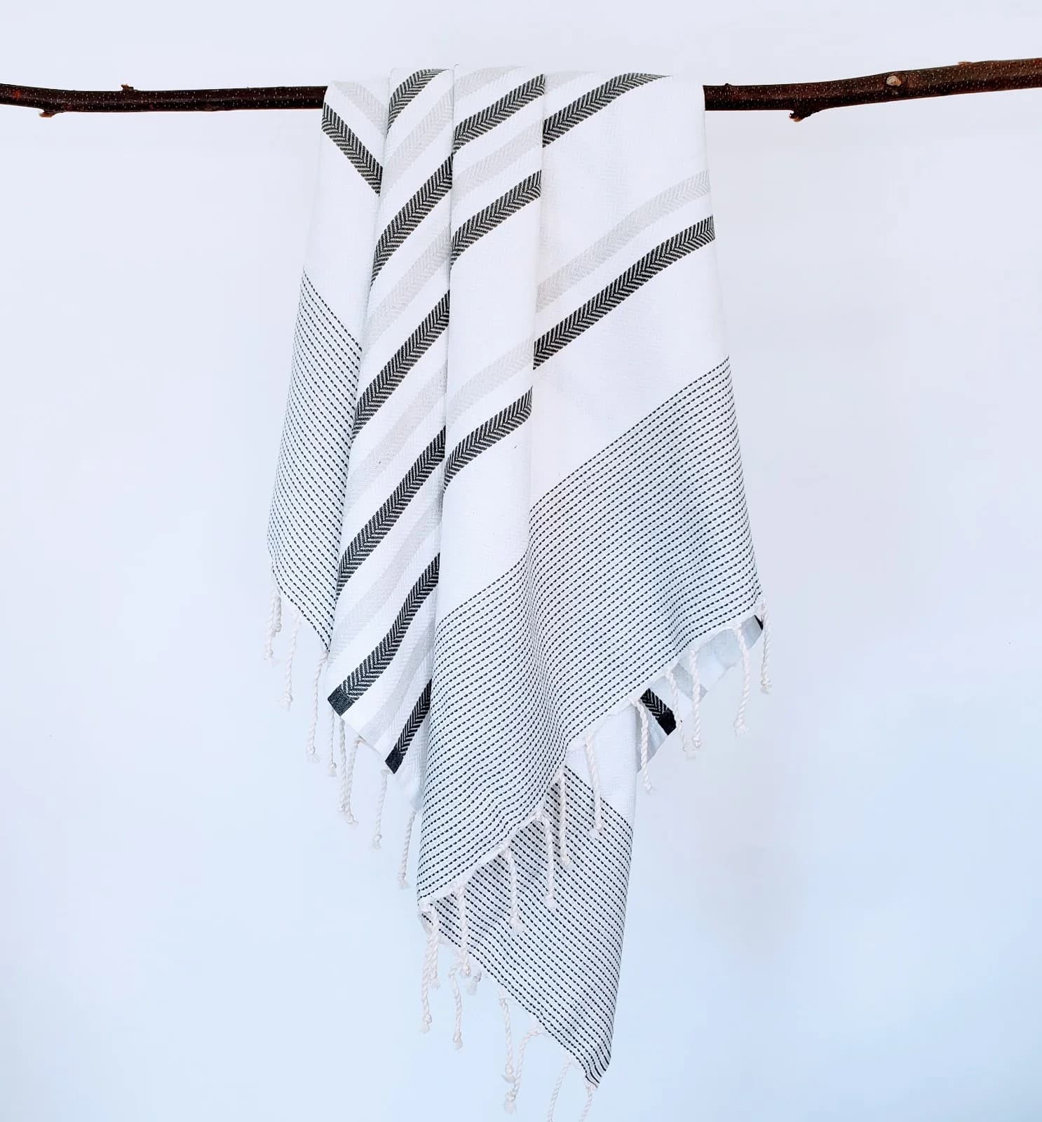 BHAVIKA GREY TURKISH TOWEL