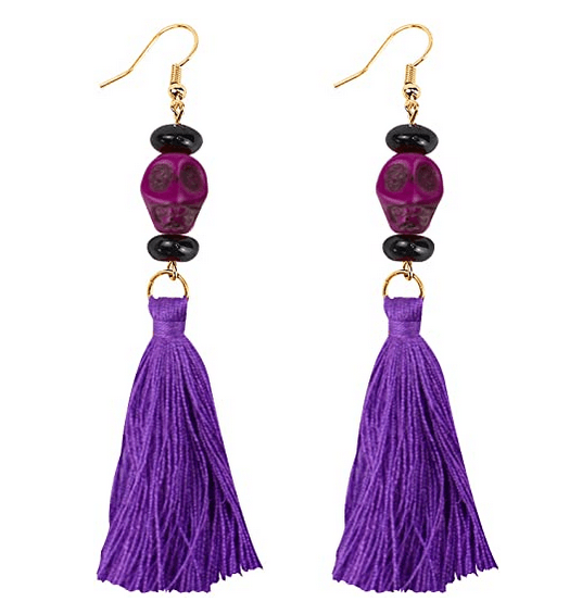 HALLOWEEN SKULL EARRING